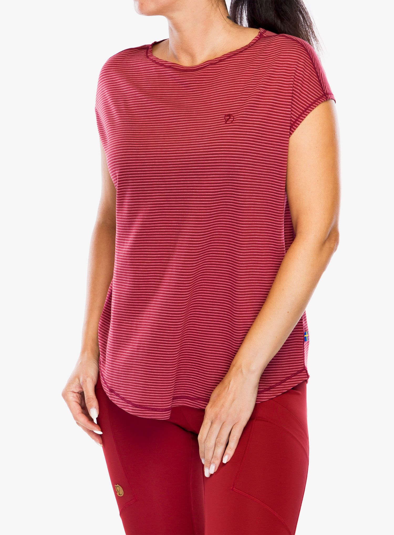 Dámské tričko Fjallraven High Coast Cool T-shirt - pomegranate red