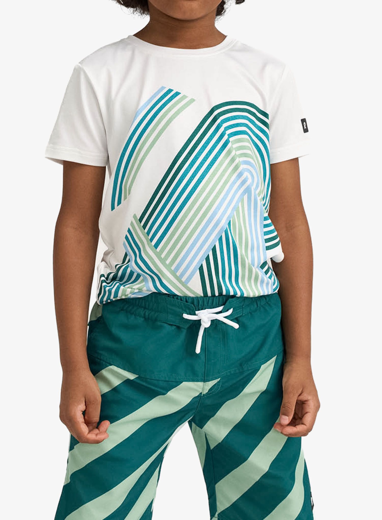Dívčí tričko Reima Vauhdikas - offwhite