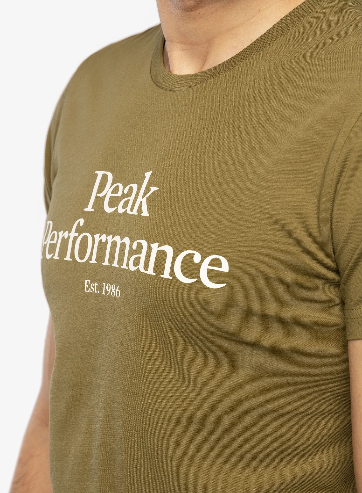 Pánské tričko Peak Performance Original Tee - snap green
