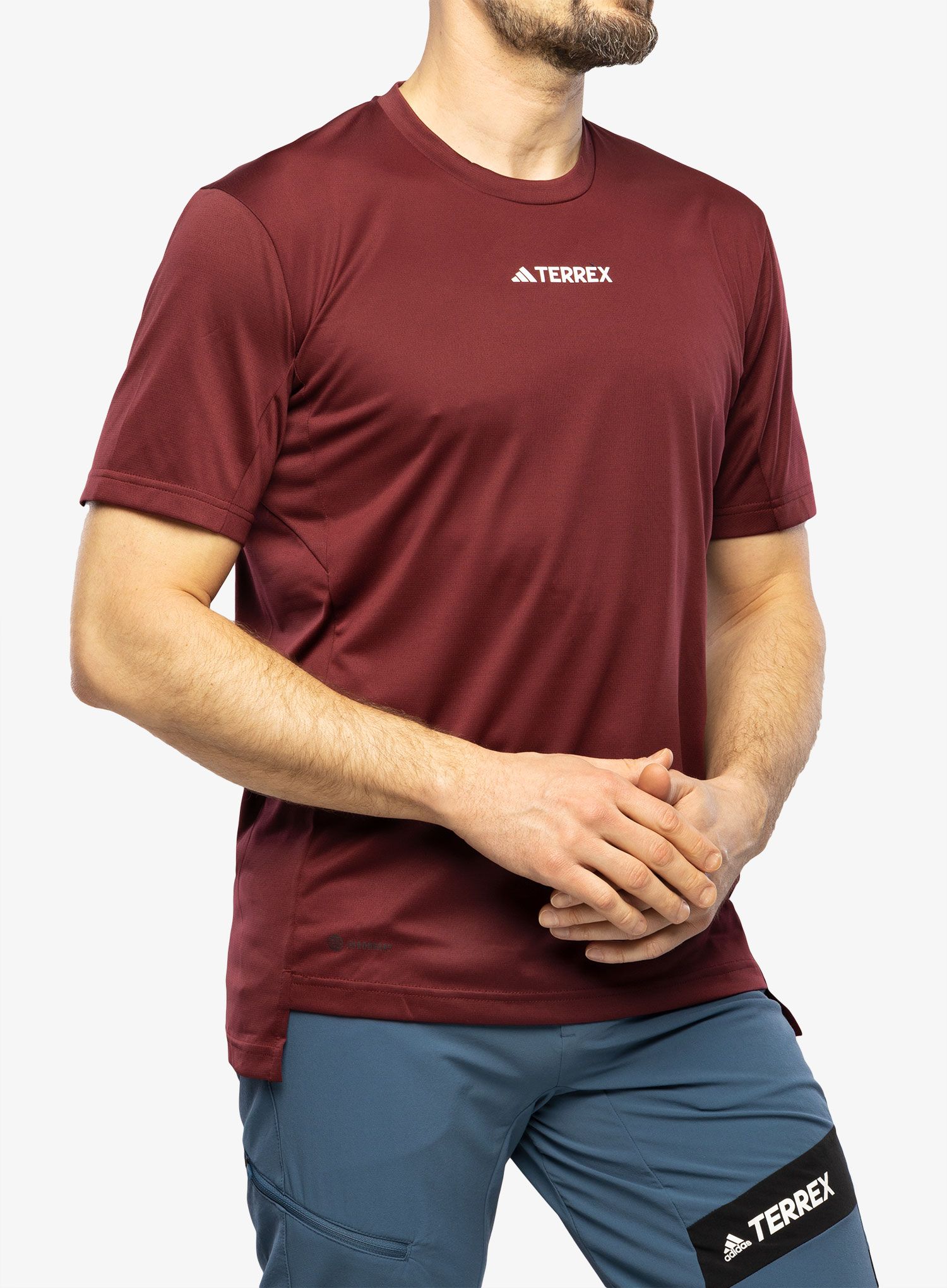 Pánské tričko adidas TERREX Multi Tee - shadow red