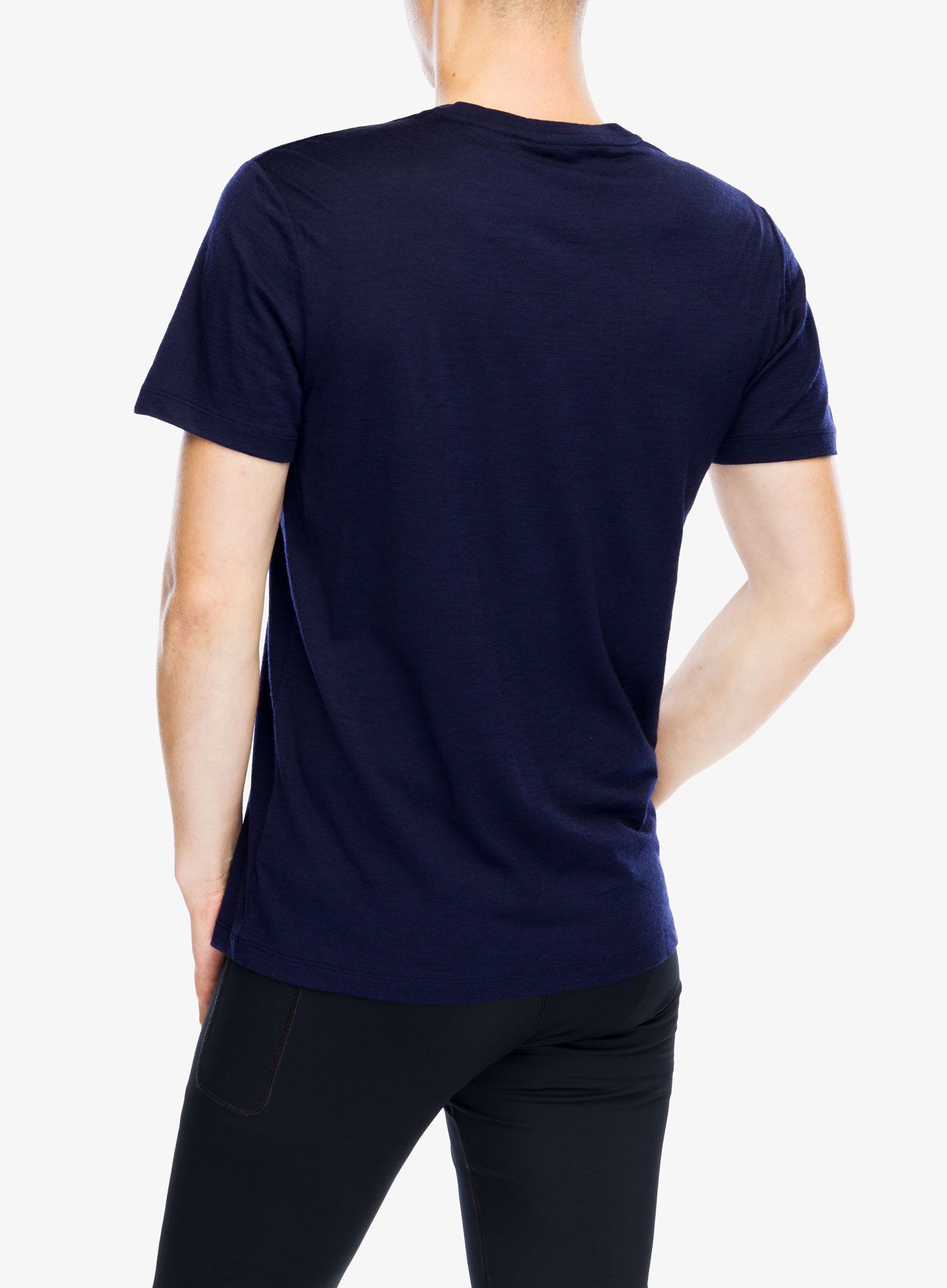 Merino triko Icebreaker Merino 150 Tech Lite SS T Polar Paddle - midnight navy