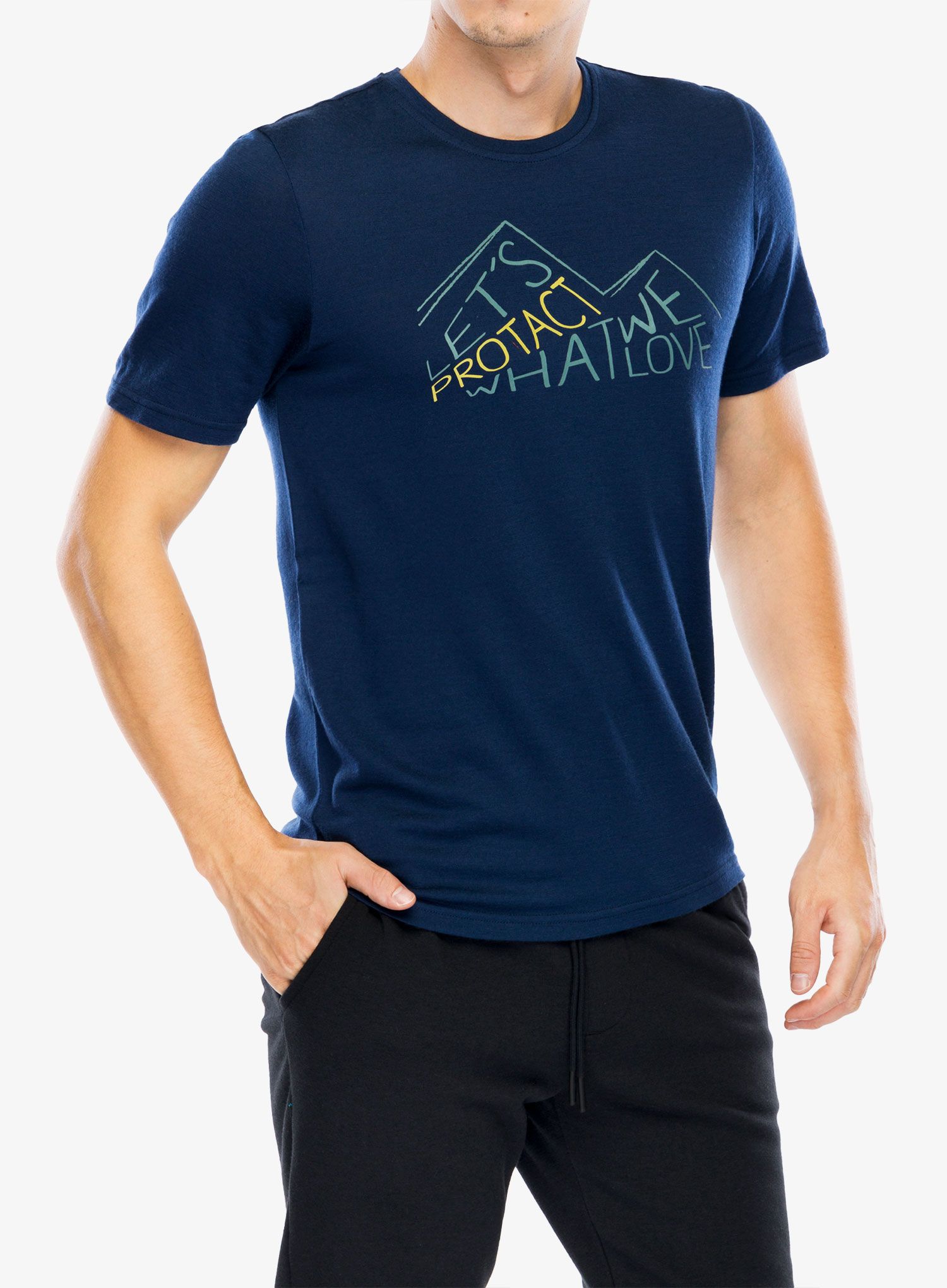 Merino triko Ortovox 185 Merino Protact TS - deep ocean