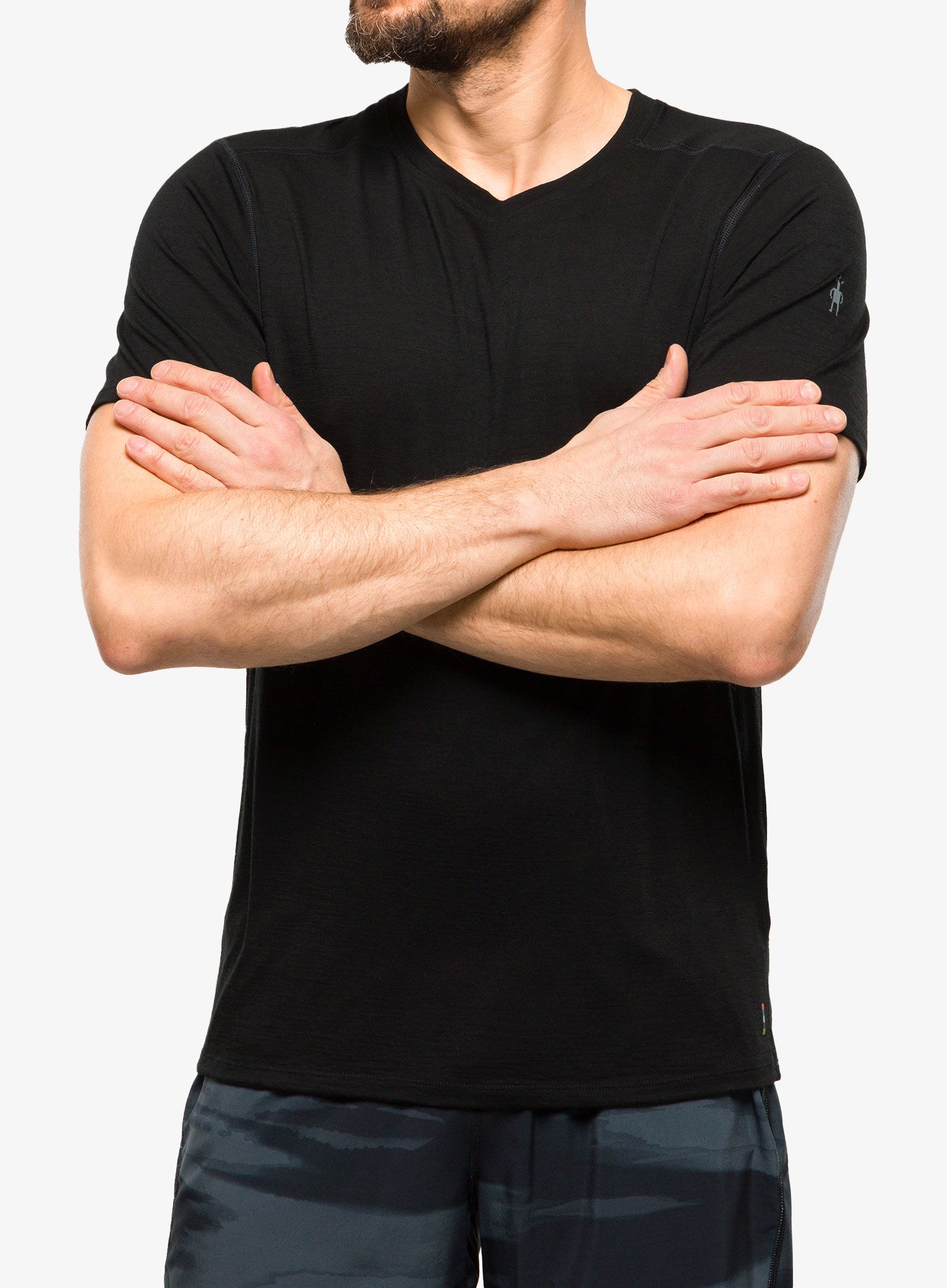 Merino triko Smartwool Merino Short Sleeve Tee - black