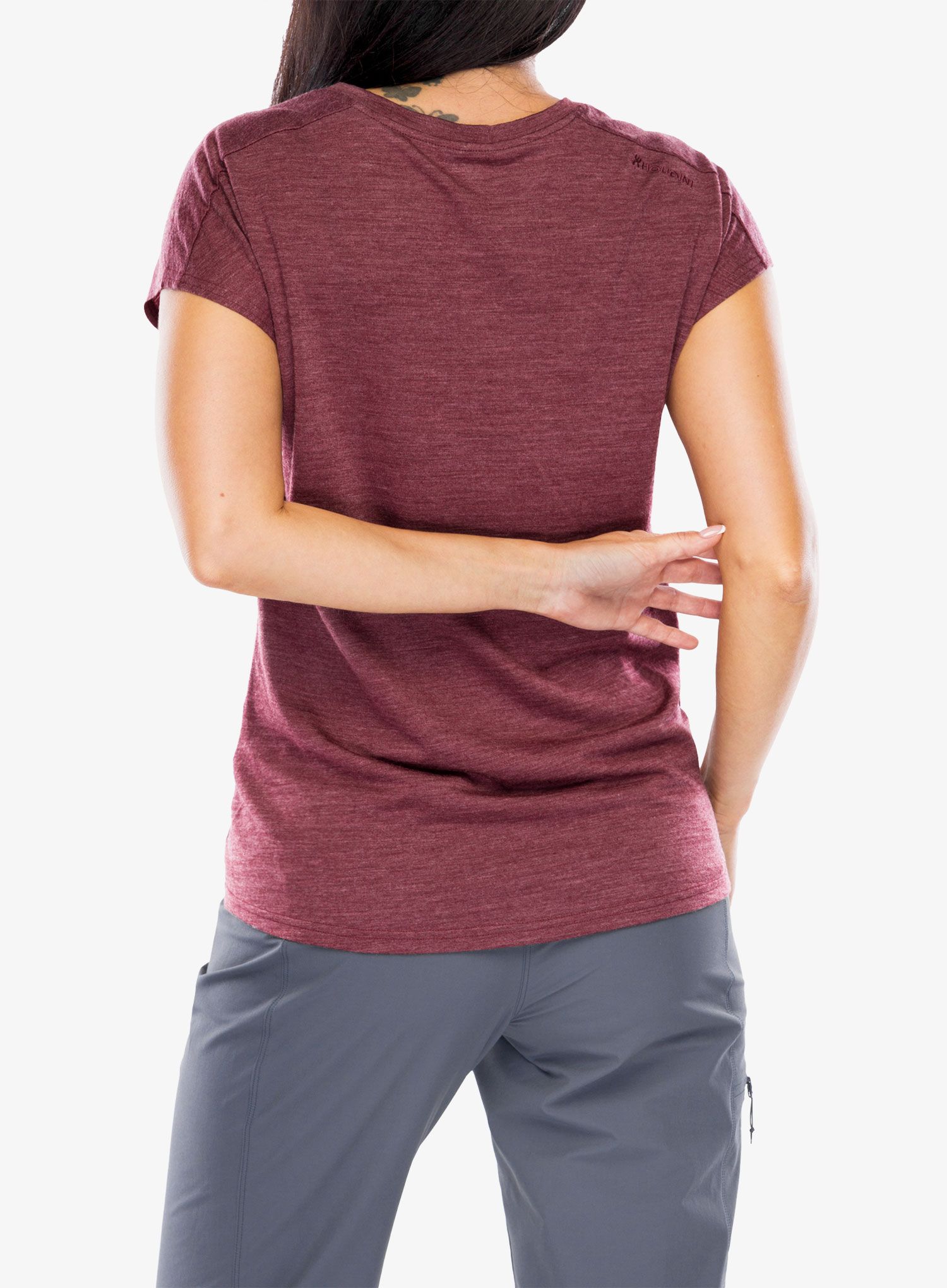 Merino triko dámské Houdini Activist Tee - cab red
