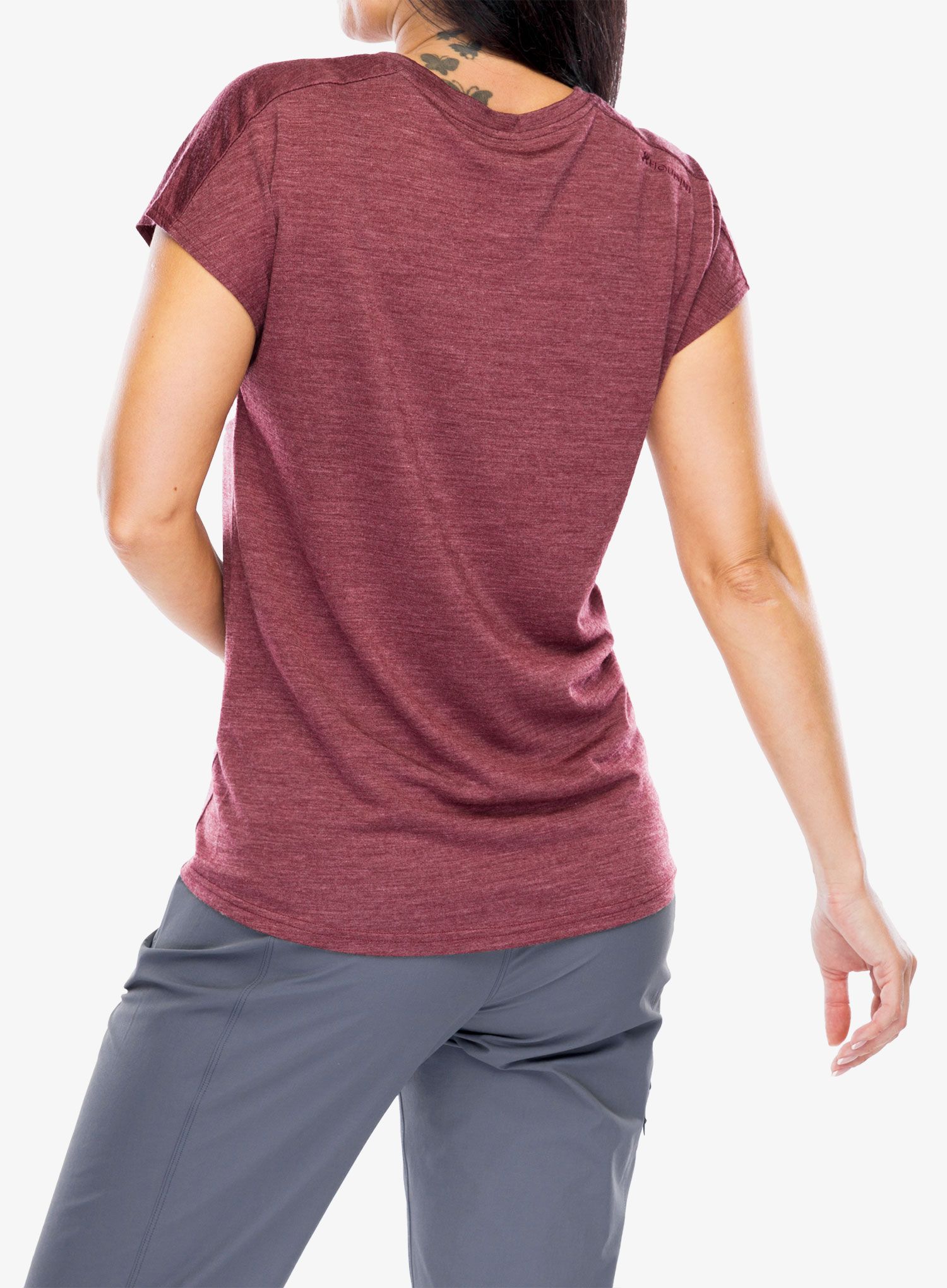 Merino triko dámské Houdini Activist Tee - cab red