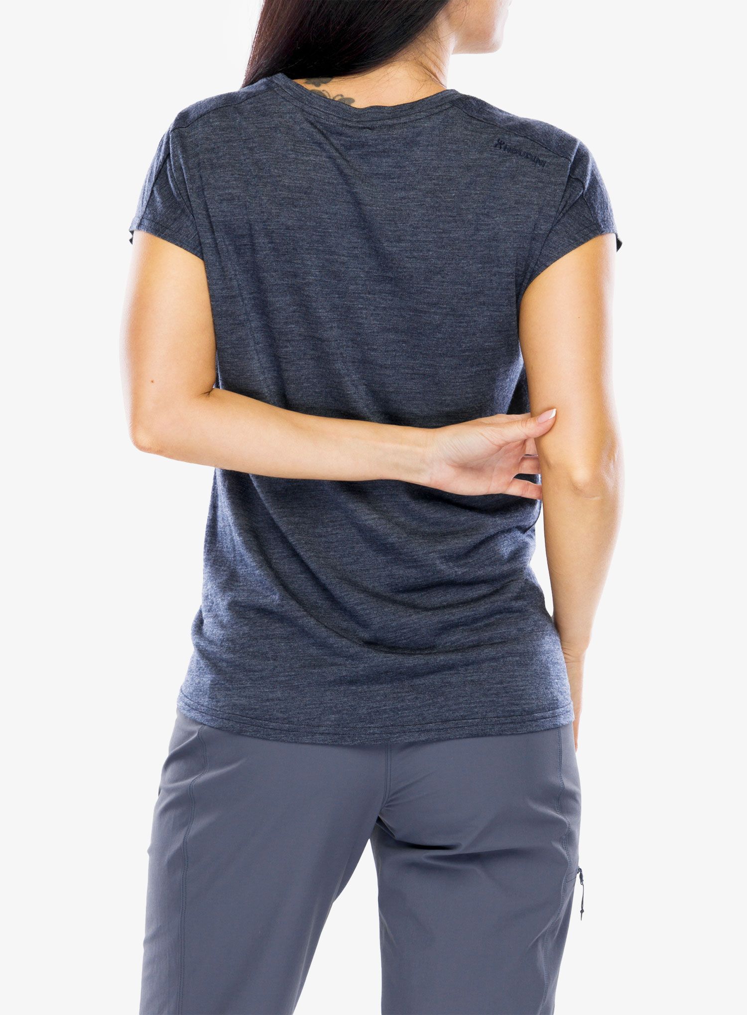 Merino triko dámské Houdini Activist Tee - deep sea blue