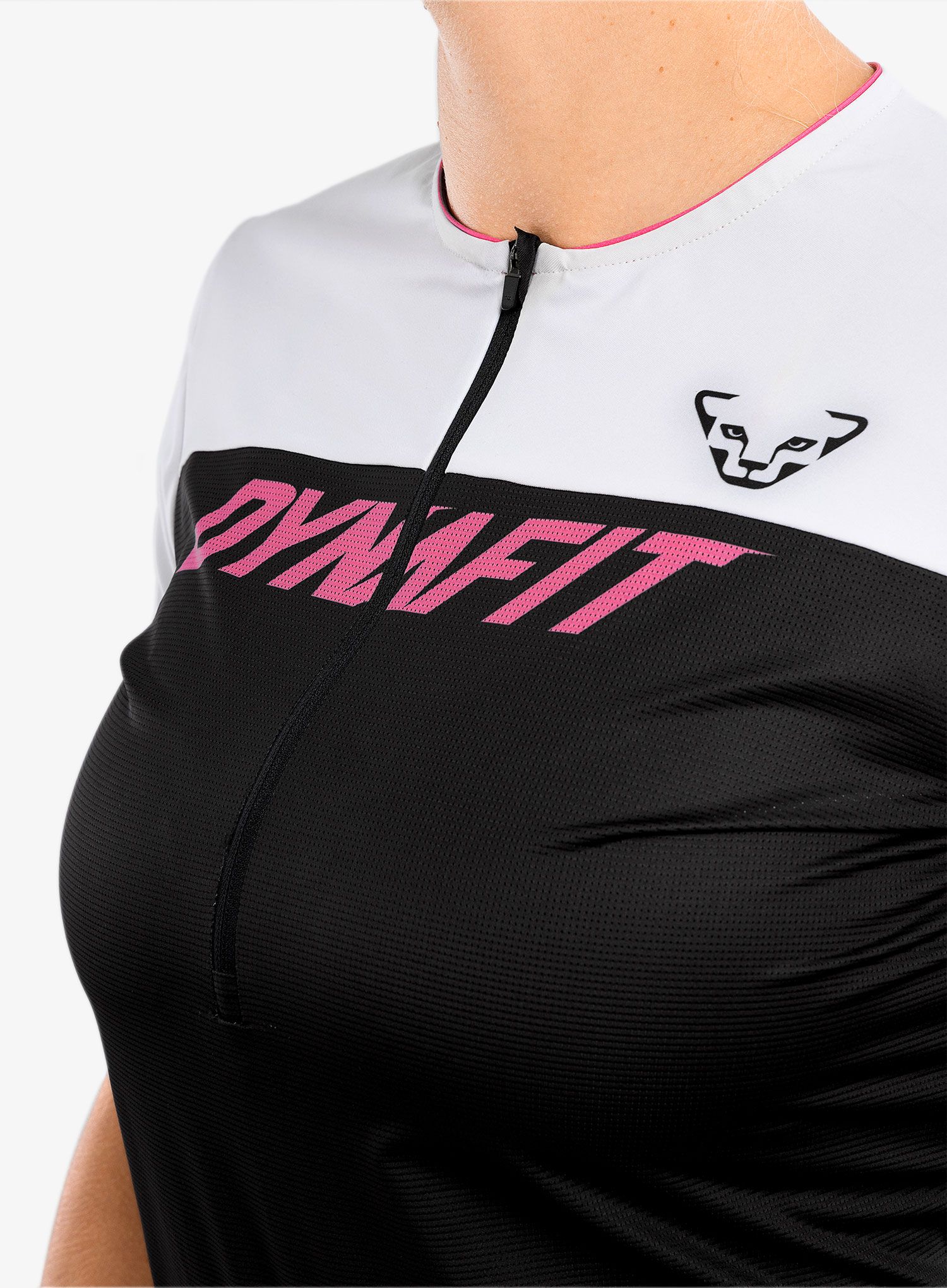 Dámský cyklistický tričko Dynafit Ride Light 1/2 Zip - black