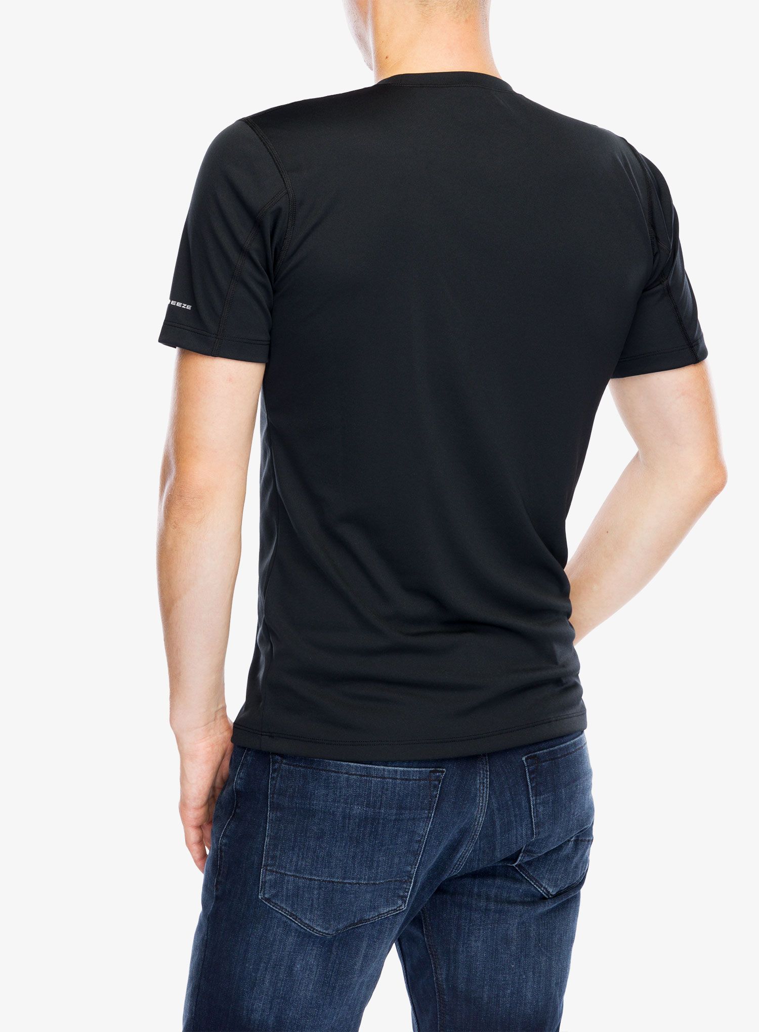 Rychleschnoucí triko Columbia Zero Rules S/S Graphic Shirt - black/rocky range