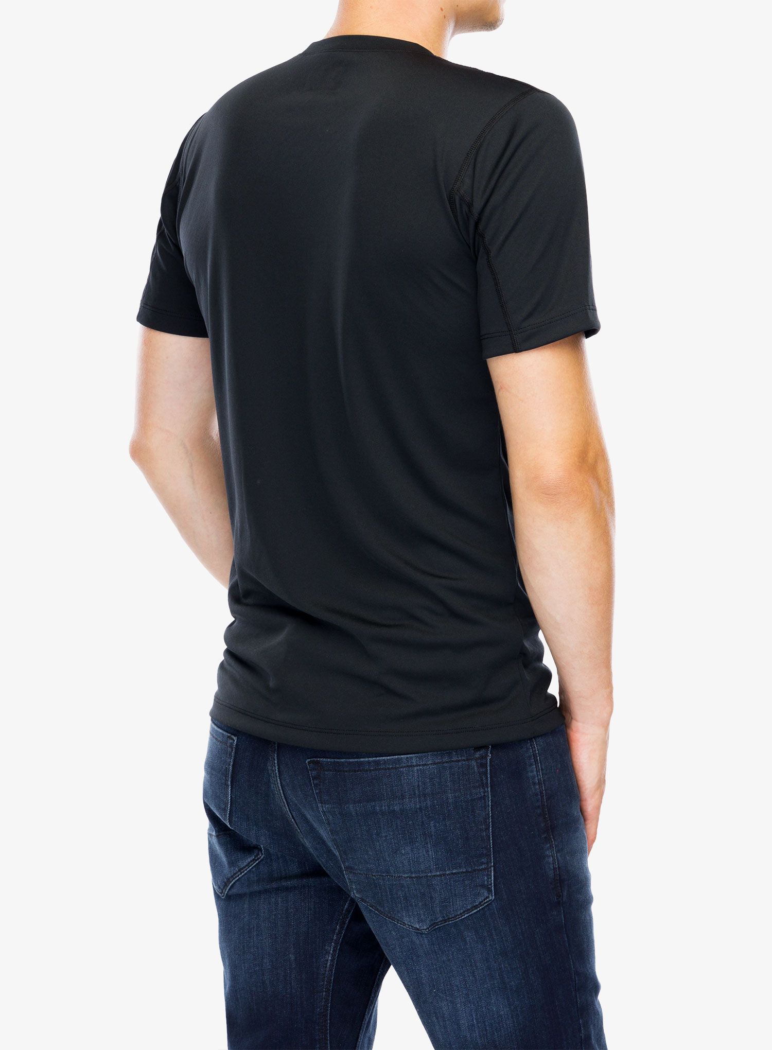 Rychleschnoucí triko Columbia Zero Rules S/S Graphic Shirt - black/rocky range