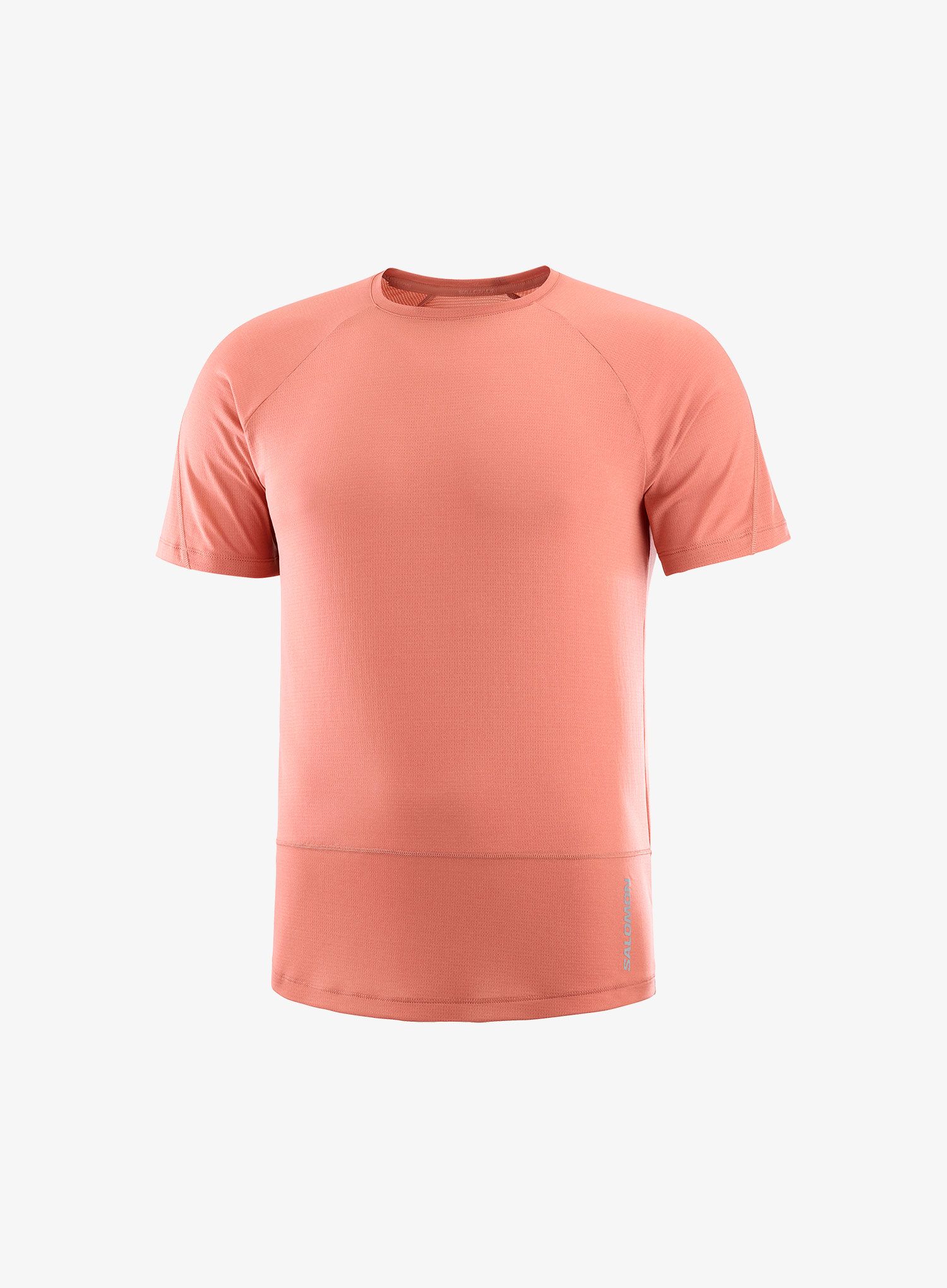 Rychleschnoucí triko Salomon Cross Run S/S Tee - light mahogany