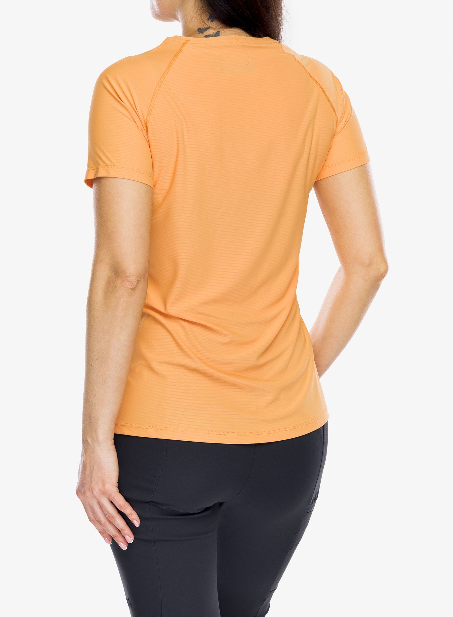 Dámské rychleschnoucí triko Berghaus 24/7 Tech SS Crew - peach bloom