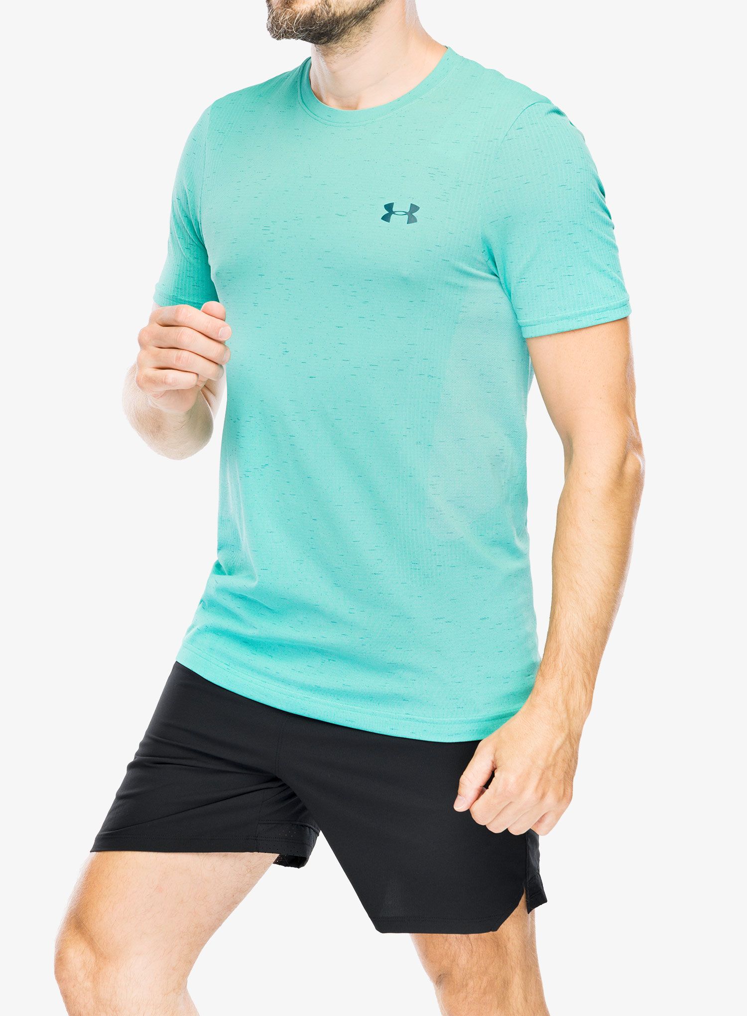 Sportovní tričko Under Armour Vanish Seamless SS - radial turquoise/circuit teal