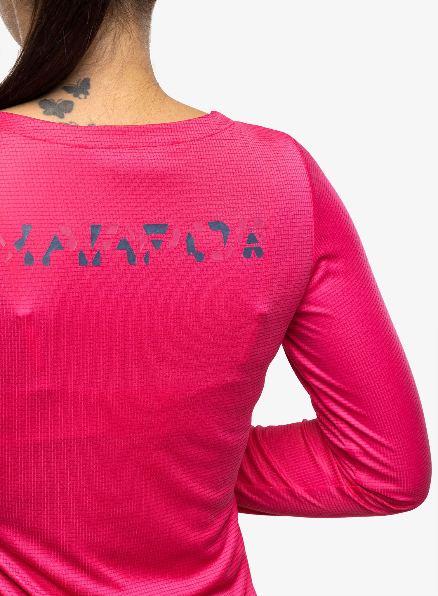 Dámské tričko s dlouhým rukávem Karpos Loma Jersey LS - innuendo/ombre blue/cherries