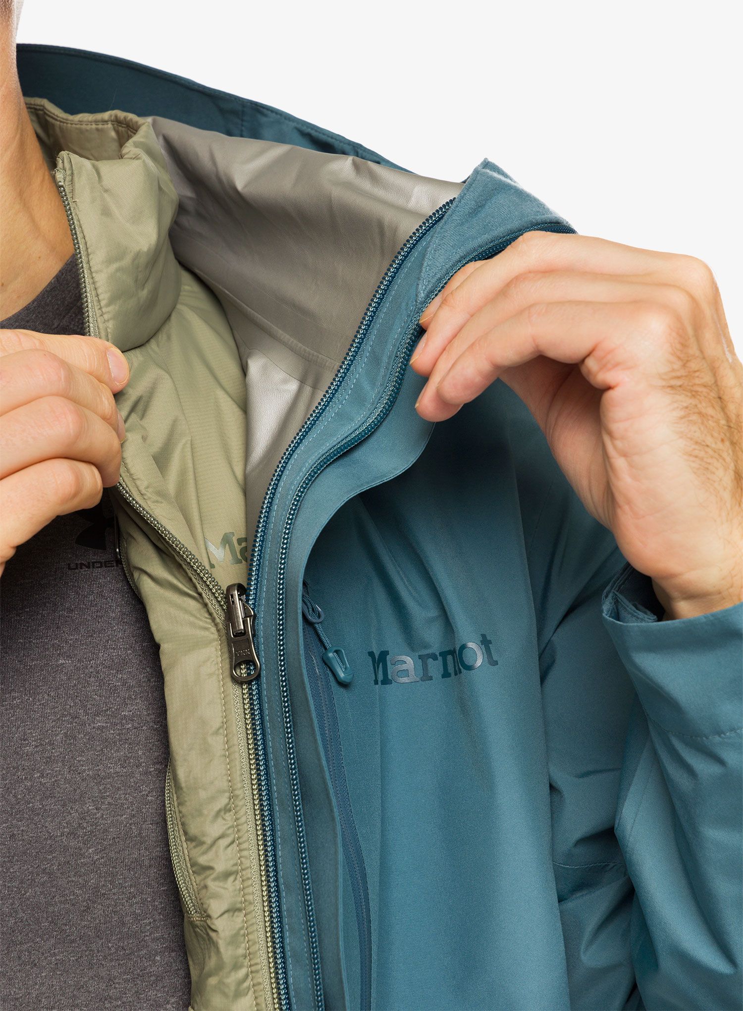 Bunda 3v1 Marmot Minimalist Component Jacket - moon river