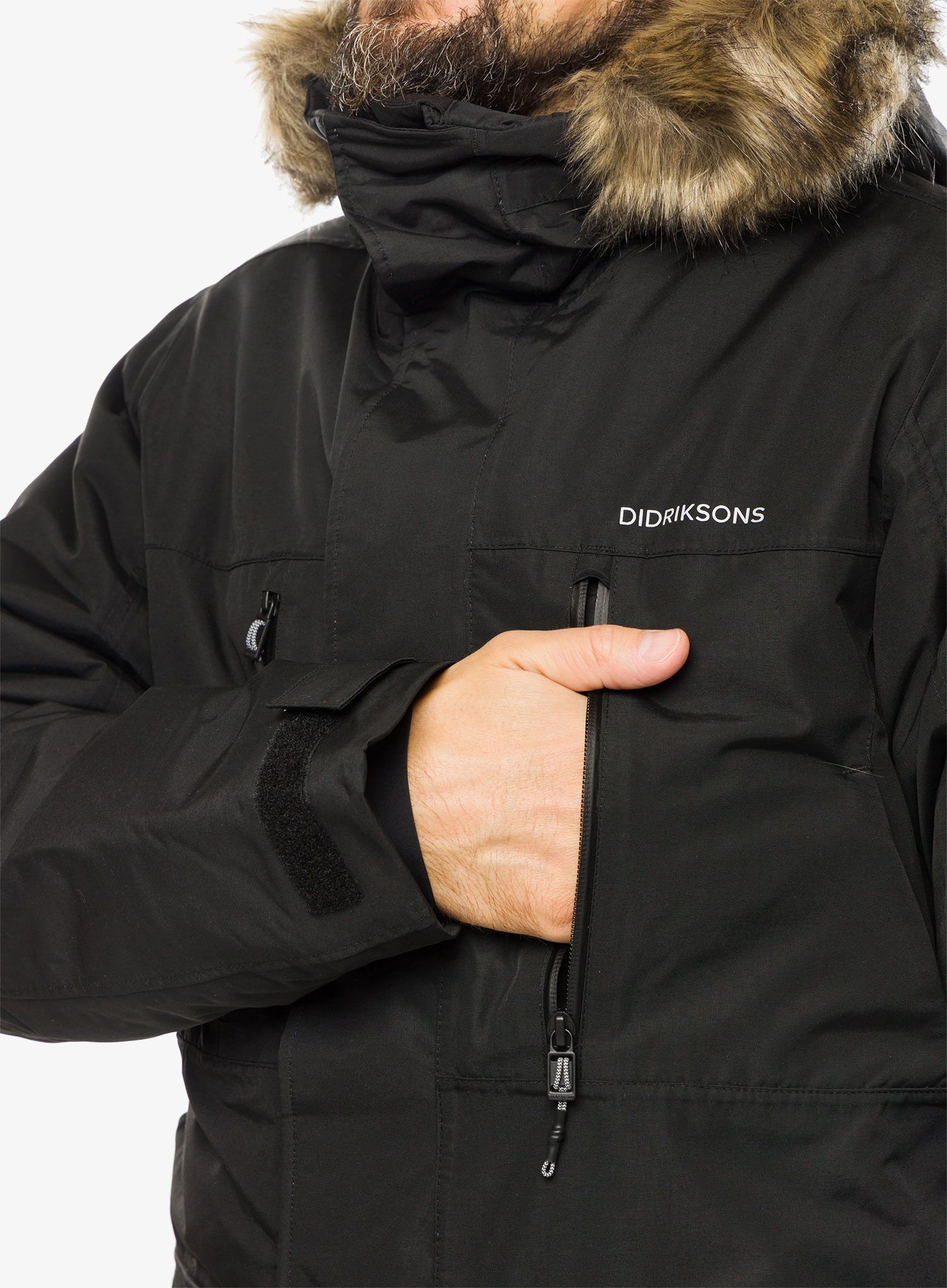 Kabát Didriksons Marco Parka - black