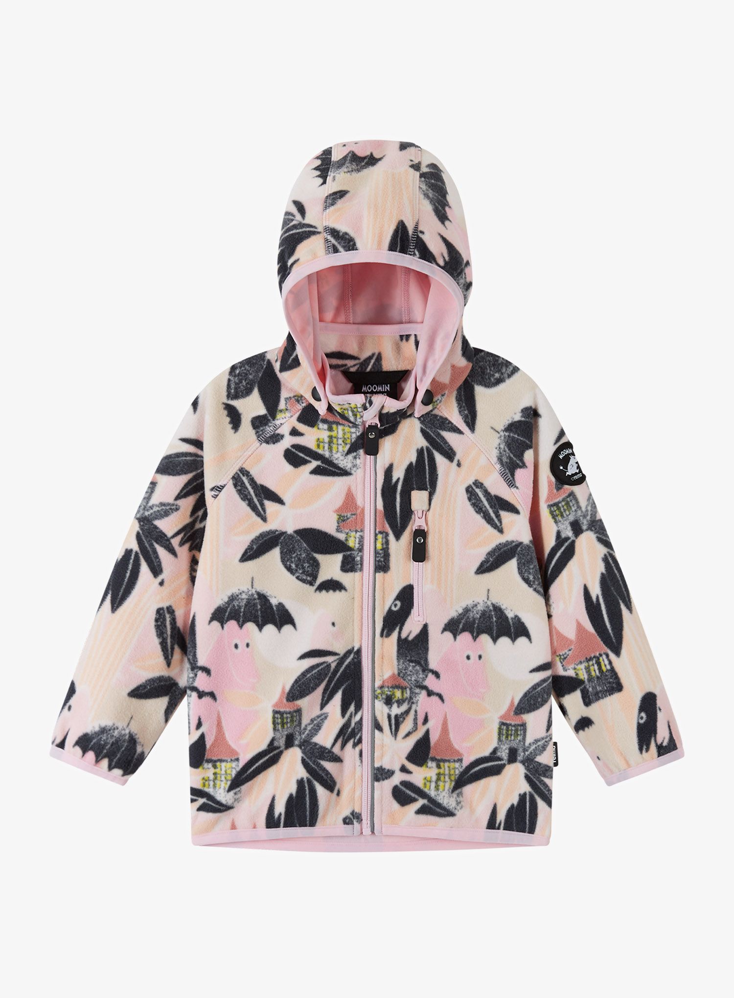 Dětská mikina Reima Moomin Vindskydd - pale rose