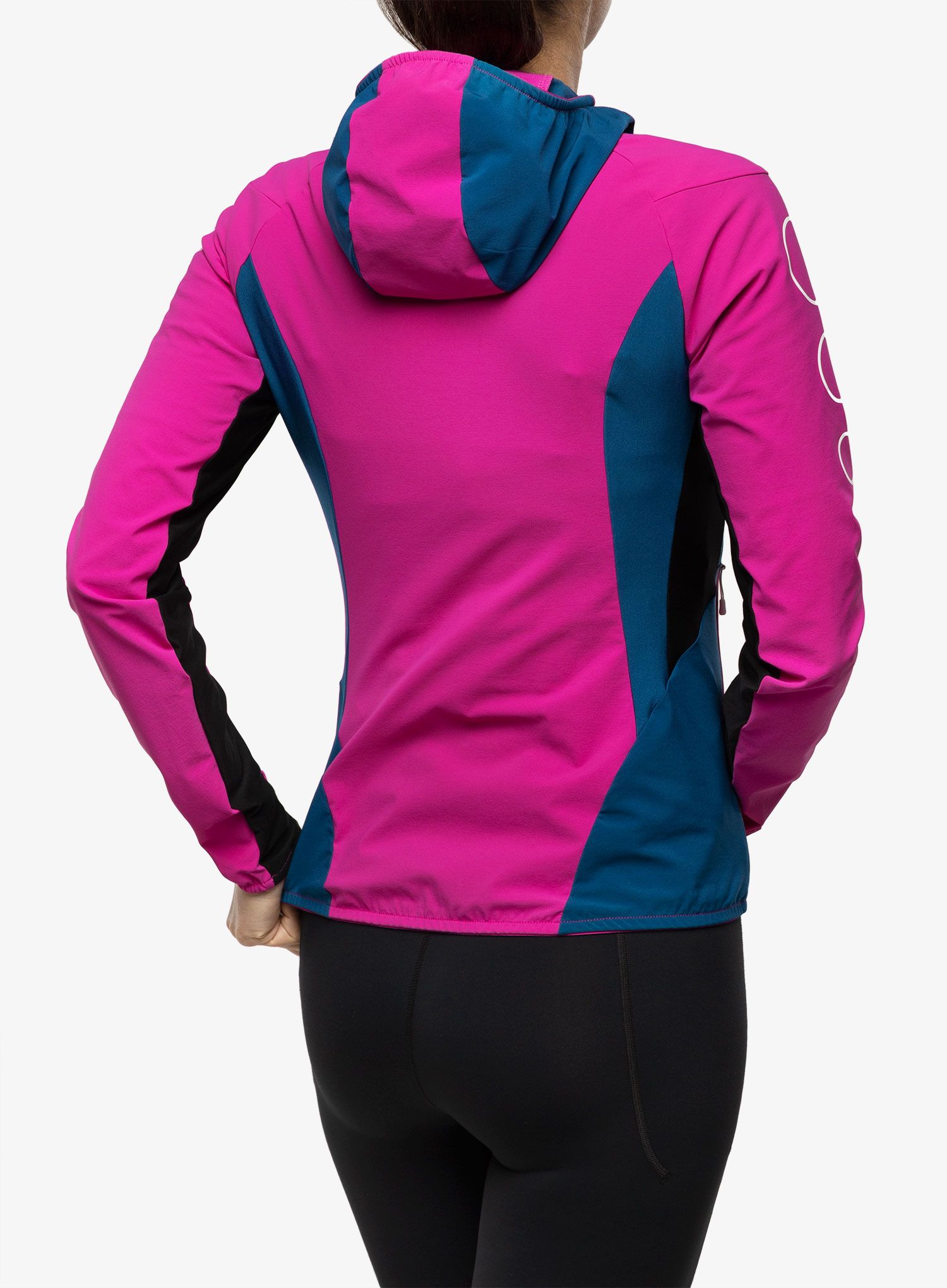 Bunda na běhání dámská Montura Flash Sky Jacket - intense violet/deep blue