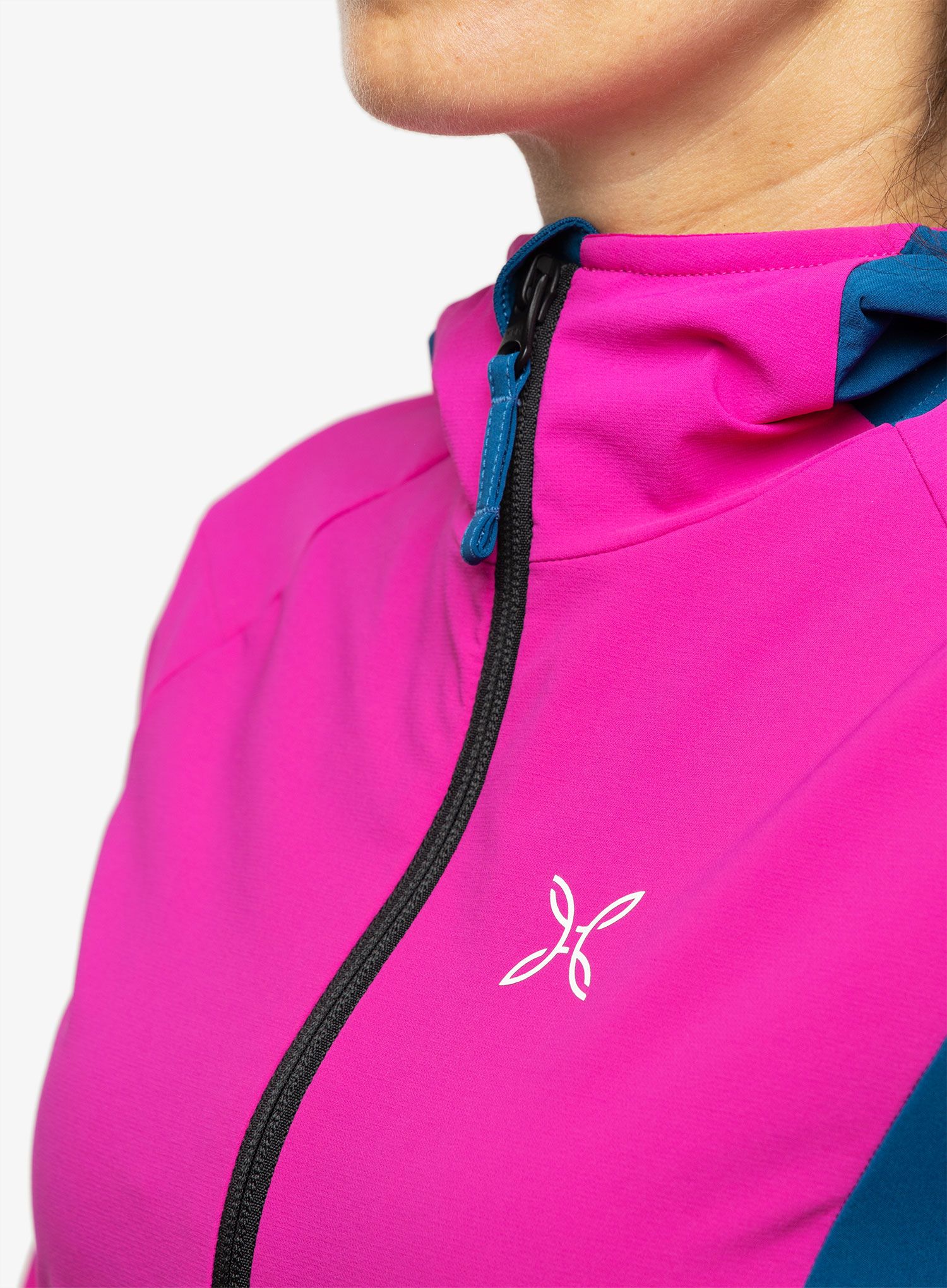 Bunda na běhání dámská Montura Flash Sky Jacket - intense violet/deep blue