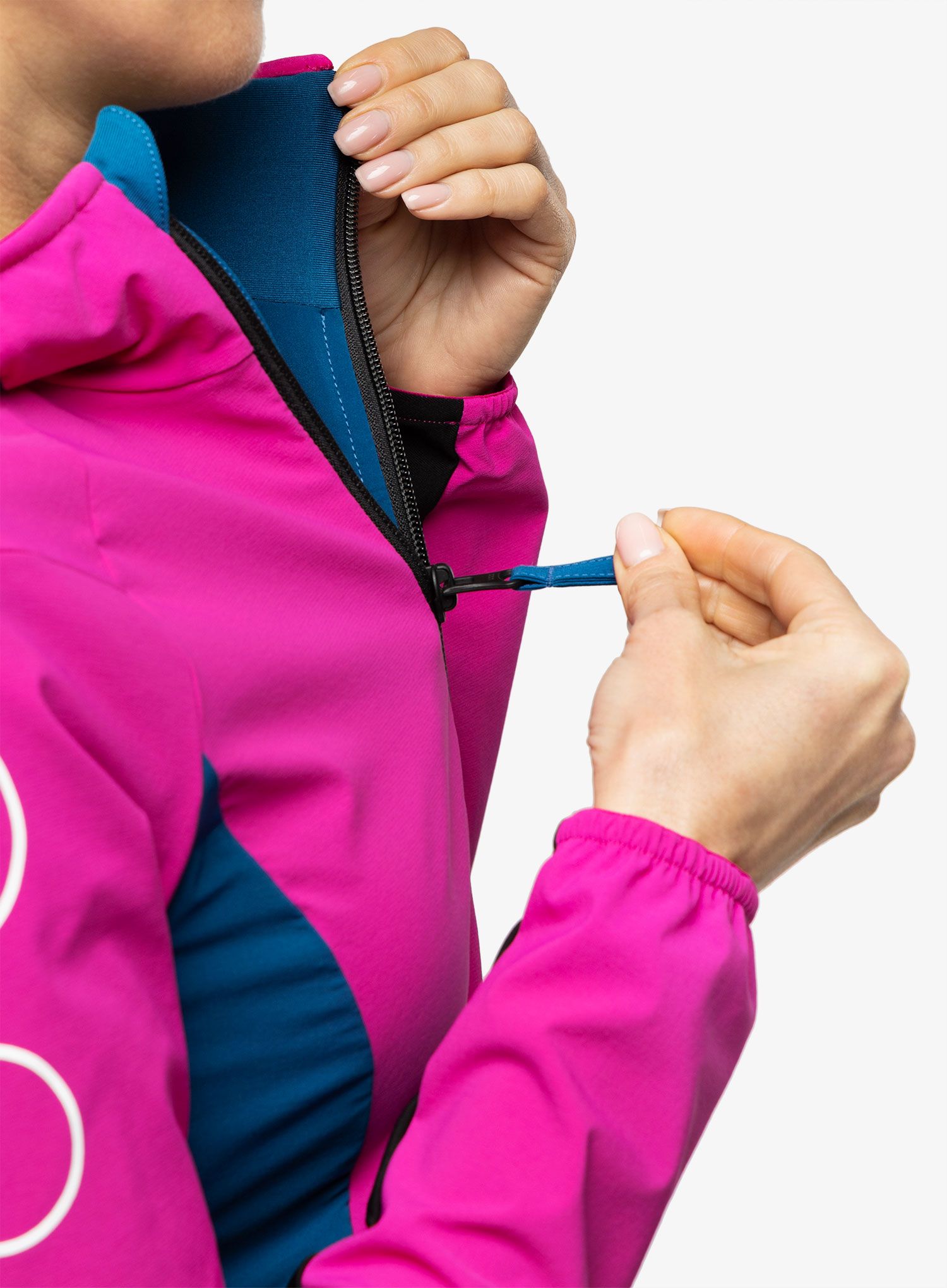 Bunda na běhání dámská Montura Flash Sky Jacket - intense violet/deep blue