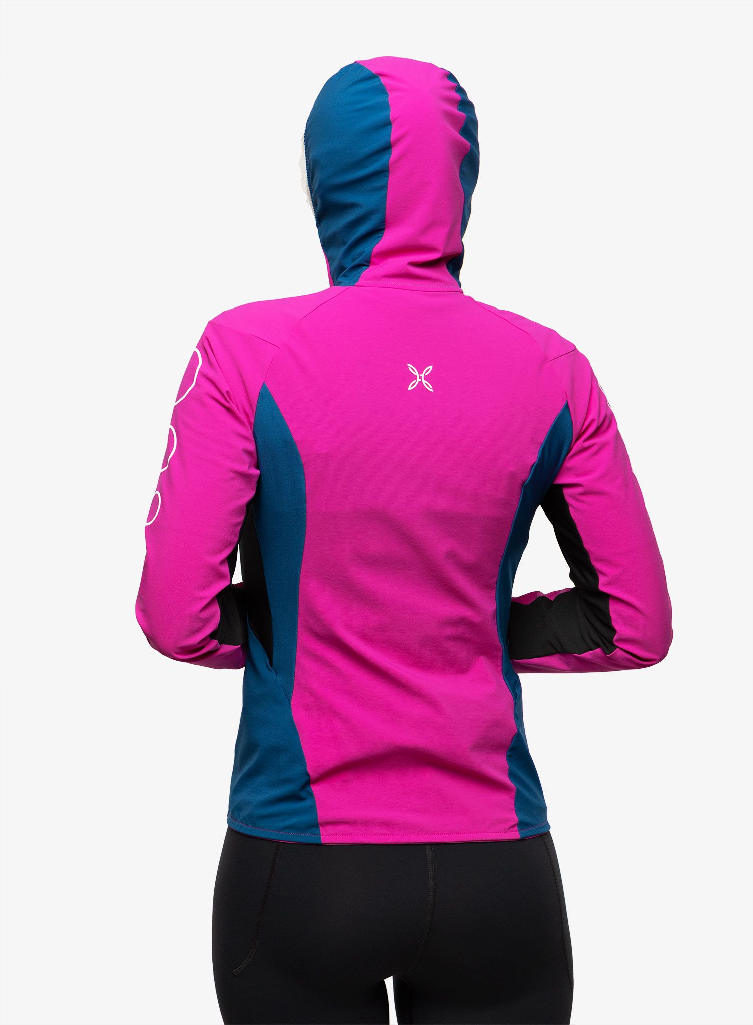 Bunda na běhání dámská Montura Flash Sky Jacket - intense violet/deep blue
