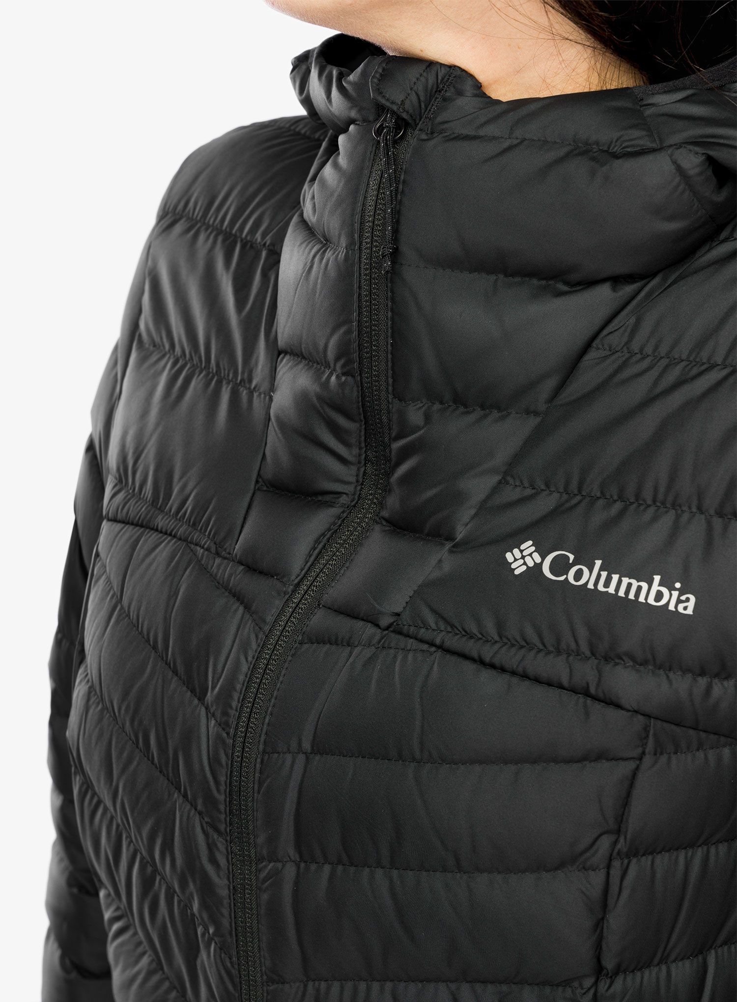 Dámská bunda Columbia Westridge Hooded Down Jacket - black