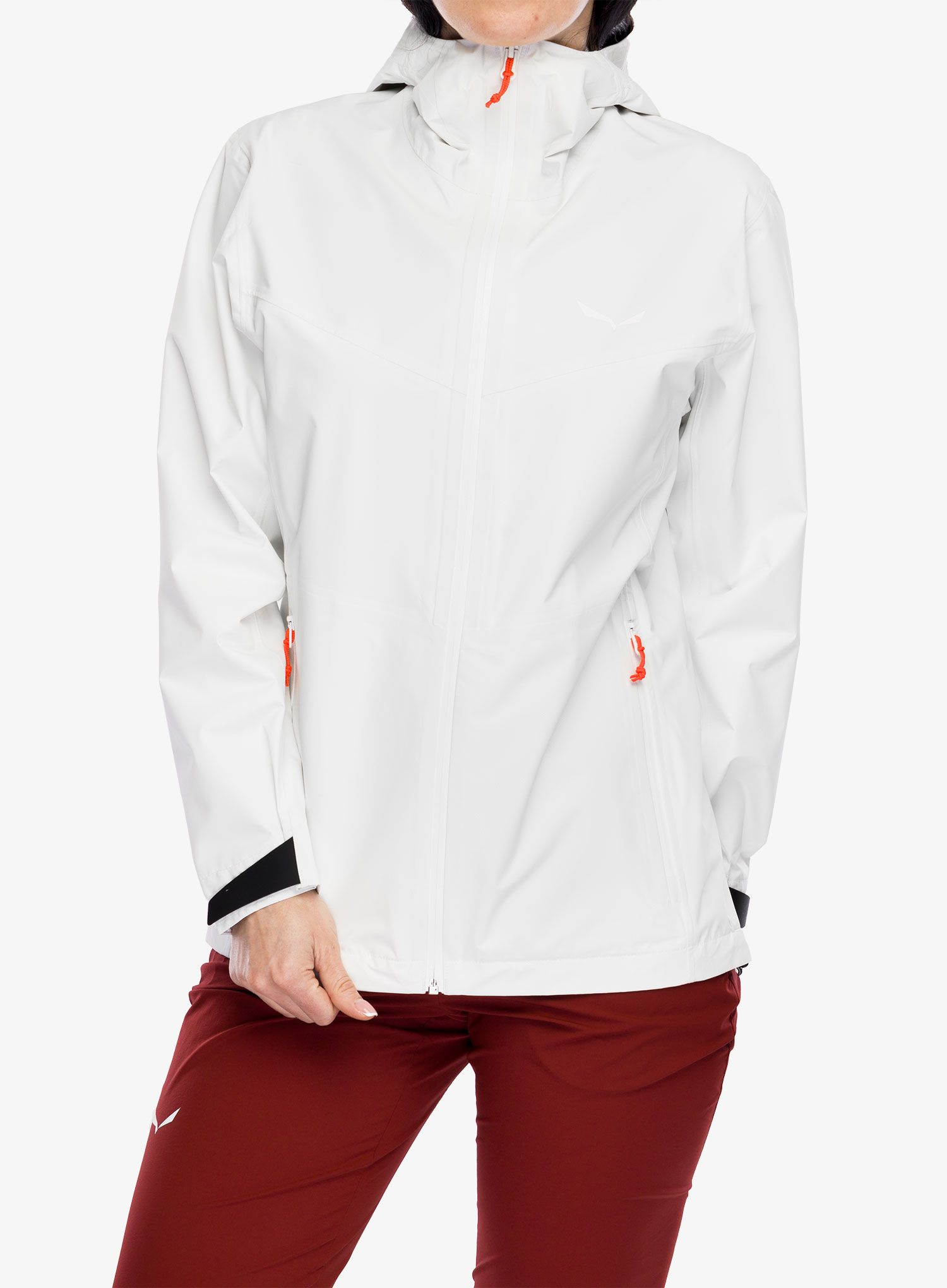 Dámská bunda Salewa Puez Aqua 4 PTX 2.5L Jacket - white