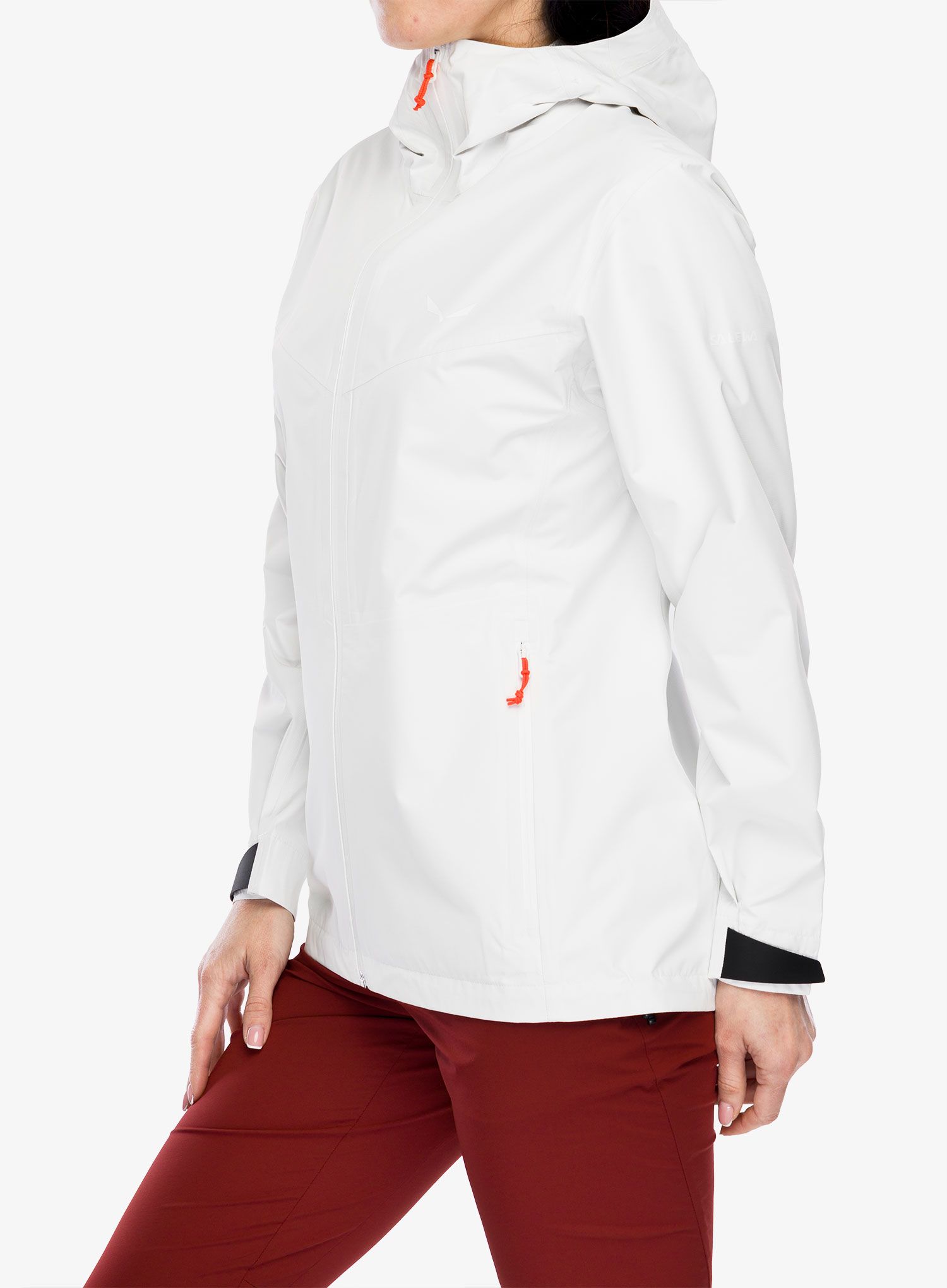 Dámská bunda Salewa Puez Aqua 4 PTX 2.5L Jacket - white