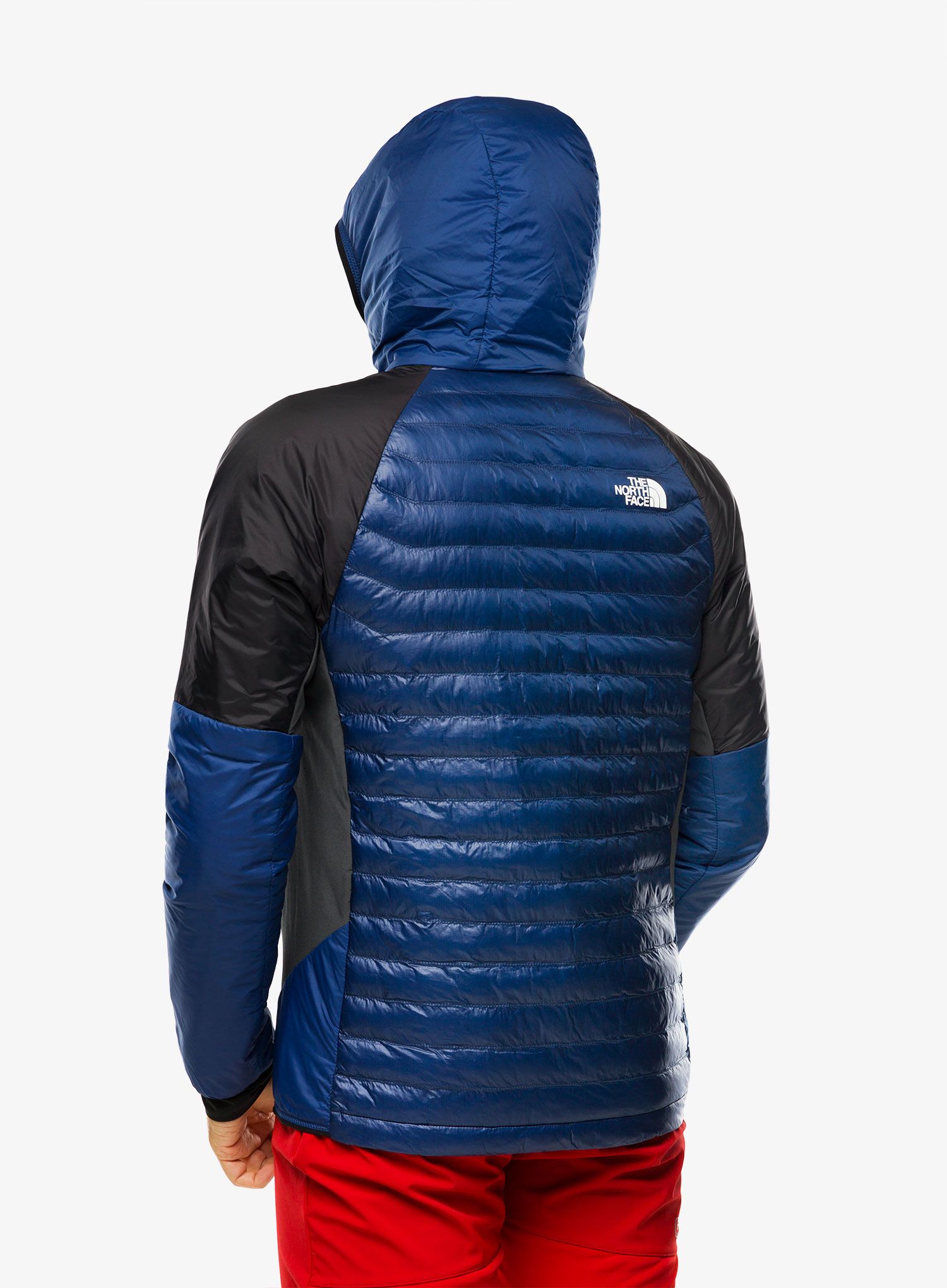 Pánská bunda The North Face Macugnaga Hybrid Insulation - shady blue/grey