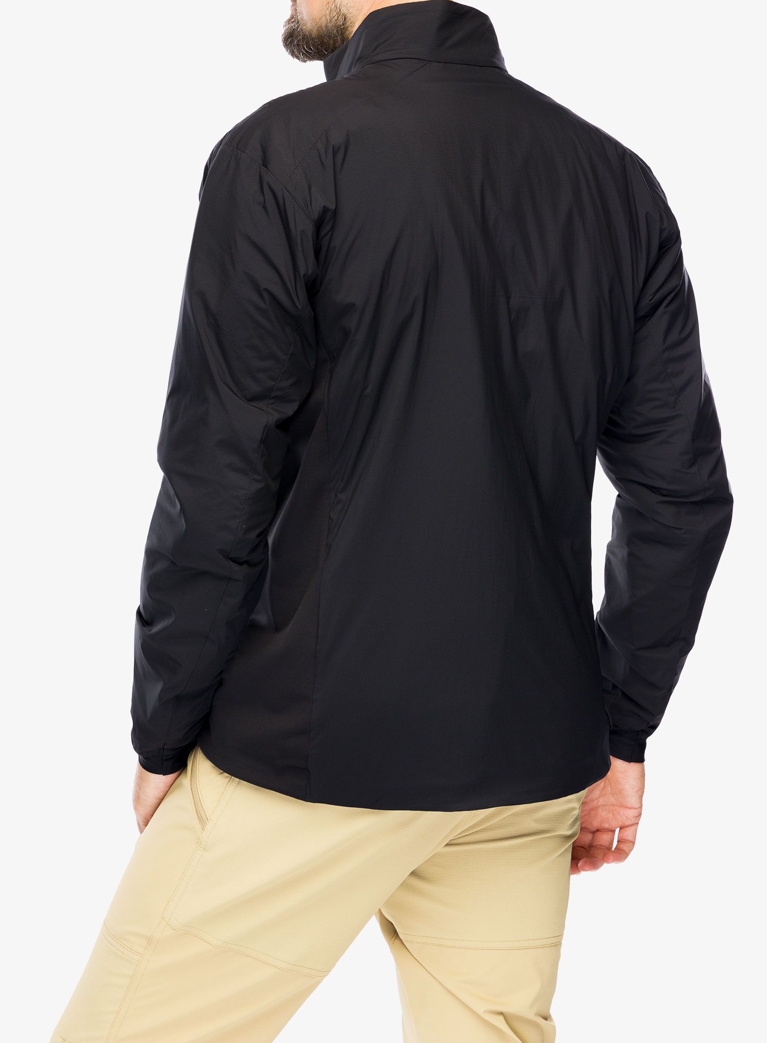 Zateplená bunda Arcteryx Atom Jacket - black