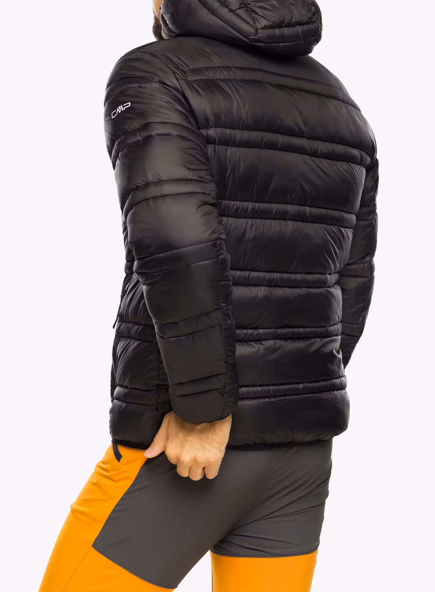 Zateplená bunda CMP Jacket Snaps Hood Tresh - nero