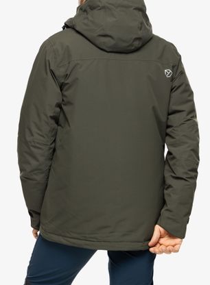 Zateplená bunda Didriksons Stefan Jacket - deep green