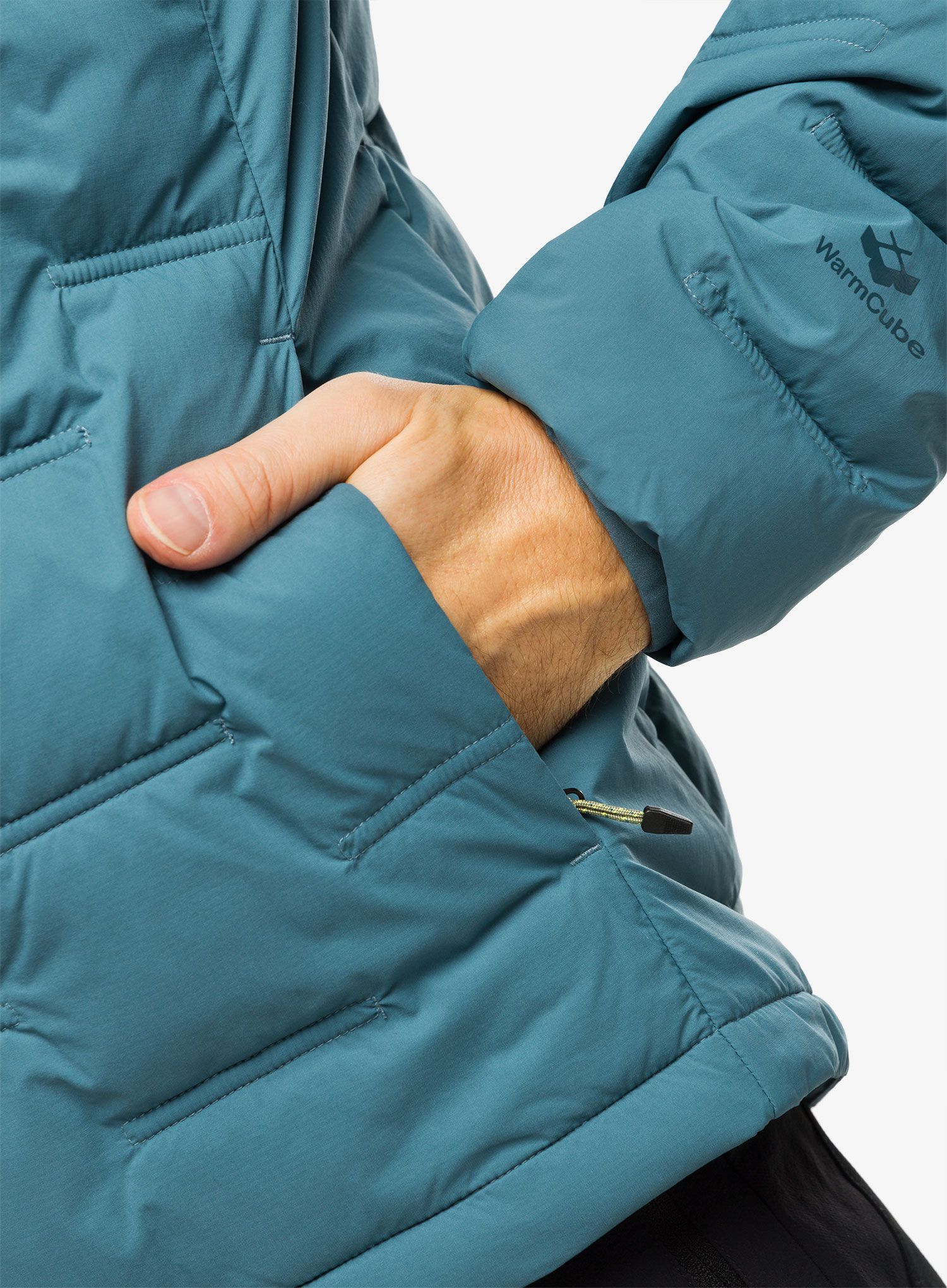 Zateplená bunda Marmot WarmCube Active Novus - moon river