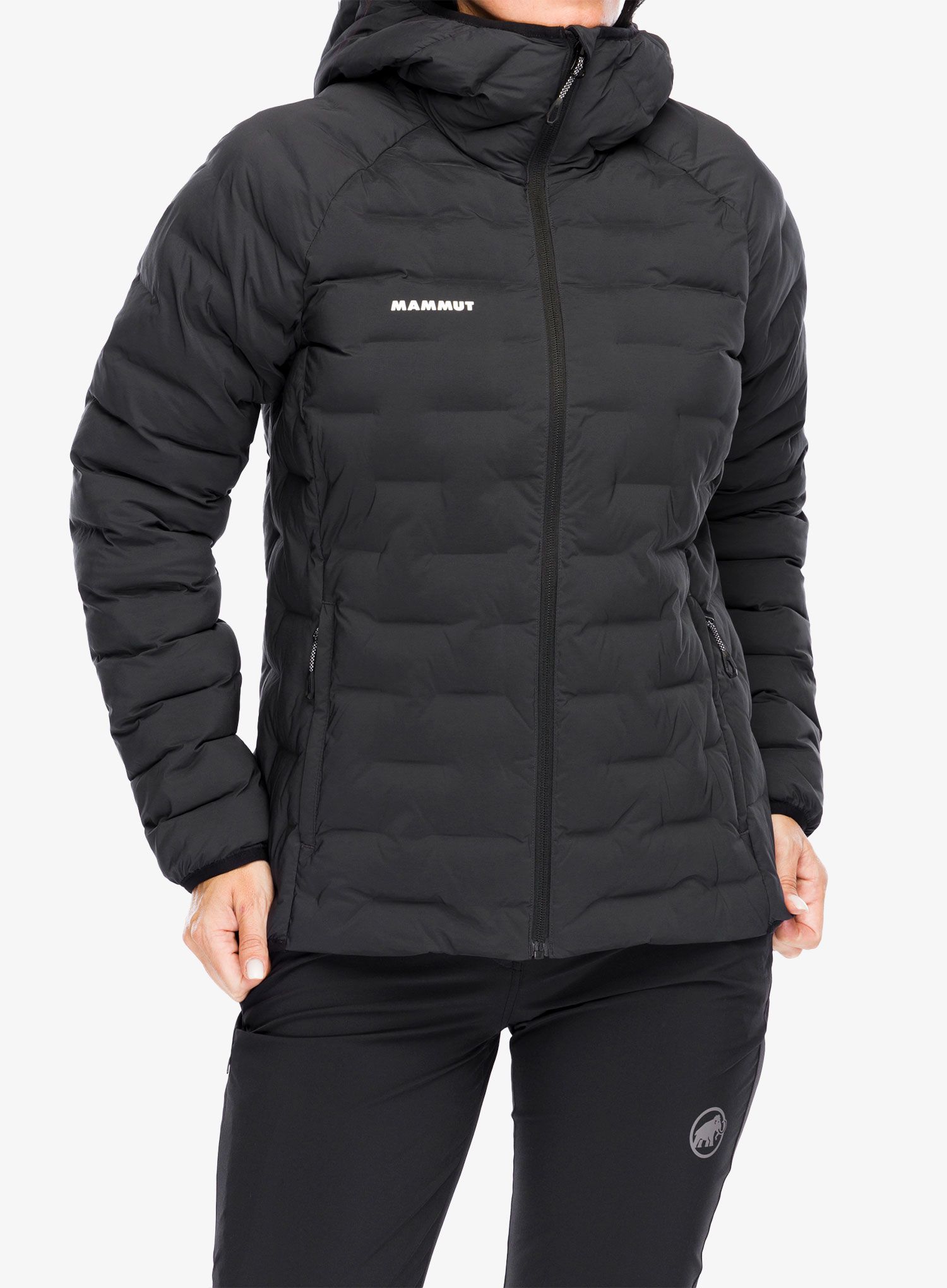 Zateplená bunda dámská Mammut Sender IN Hooded Jacket - black
