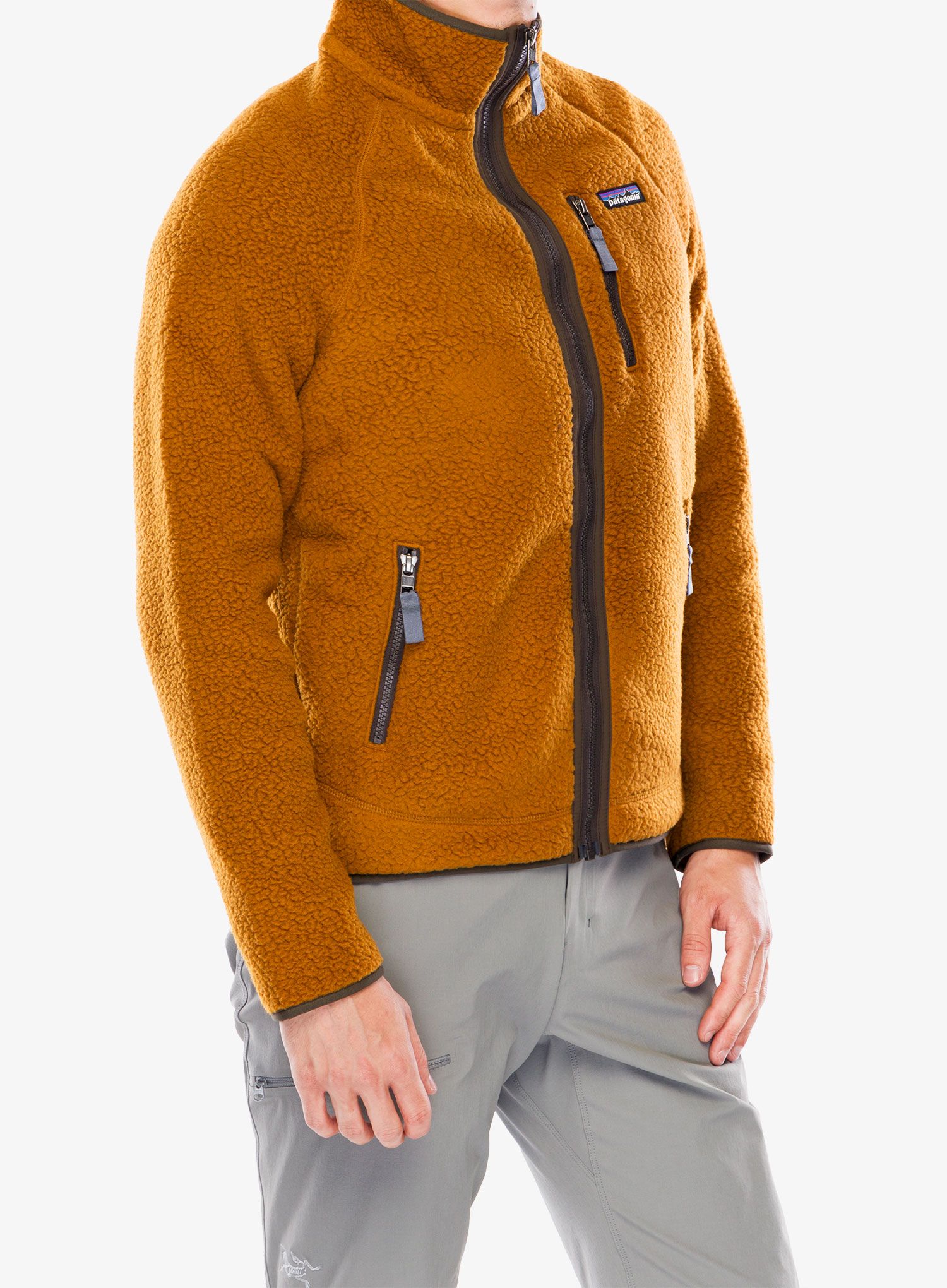 Fleecová bunda Patagonia Retro Pile Jacket - shelter brown