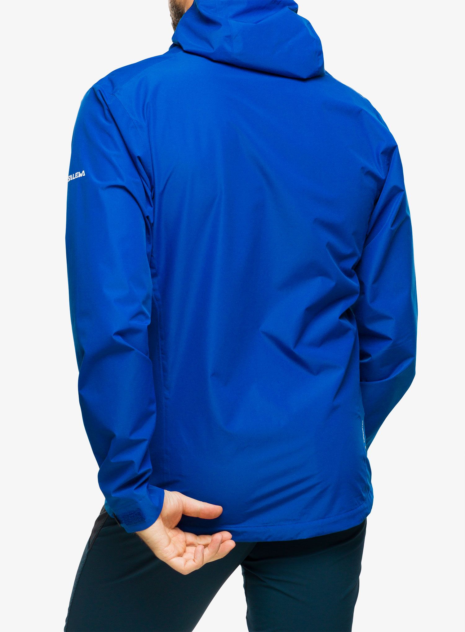 Bunda do deště Salewa Puez Aqua 4 PTX 2,5L Jacket - electric