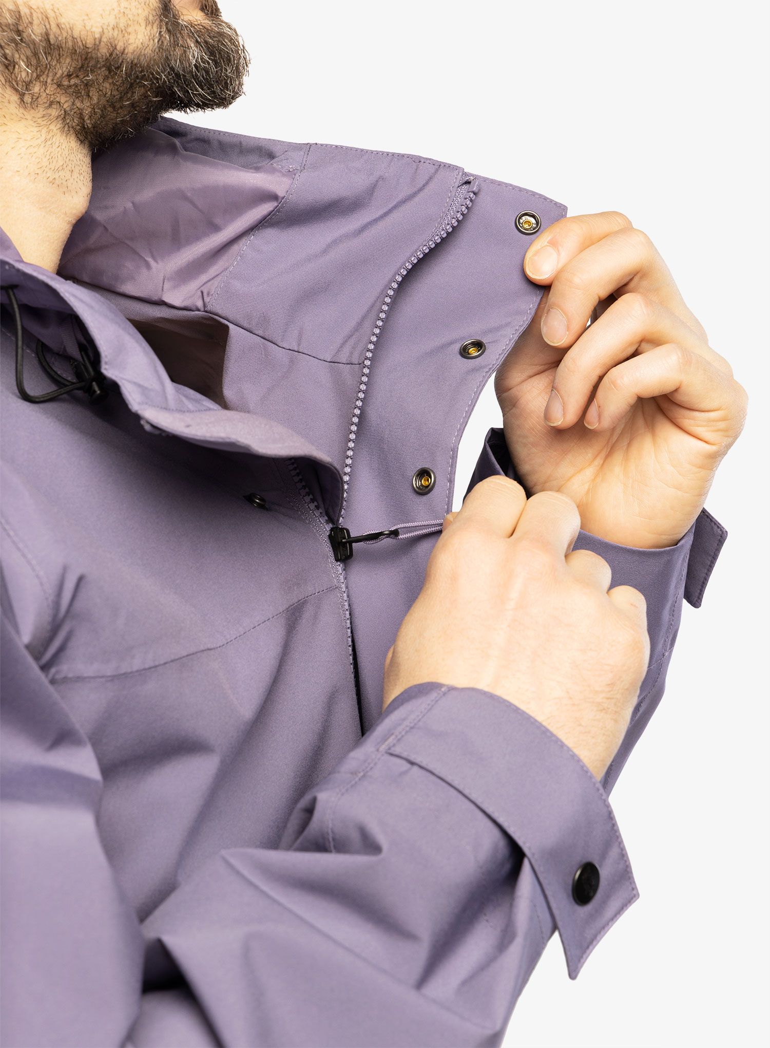 Bunda do deště The North Face Waterproof Parka - lunar slate