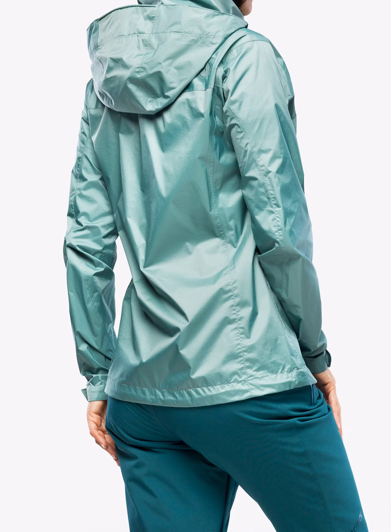 Dámská bunda do deště Marmot PreCip Eco Jacket - blue agave