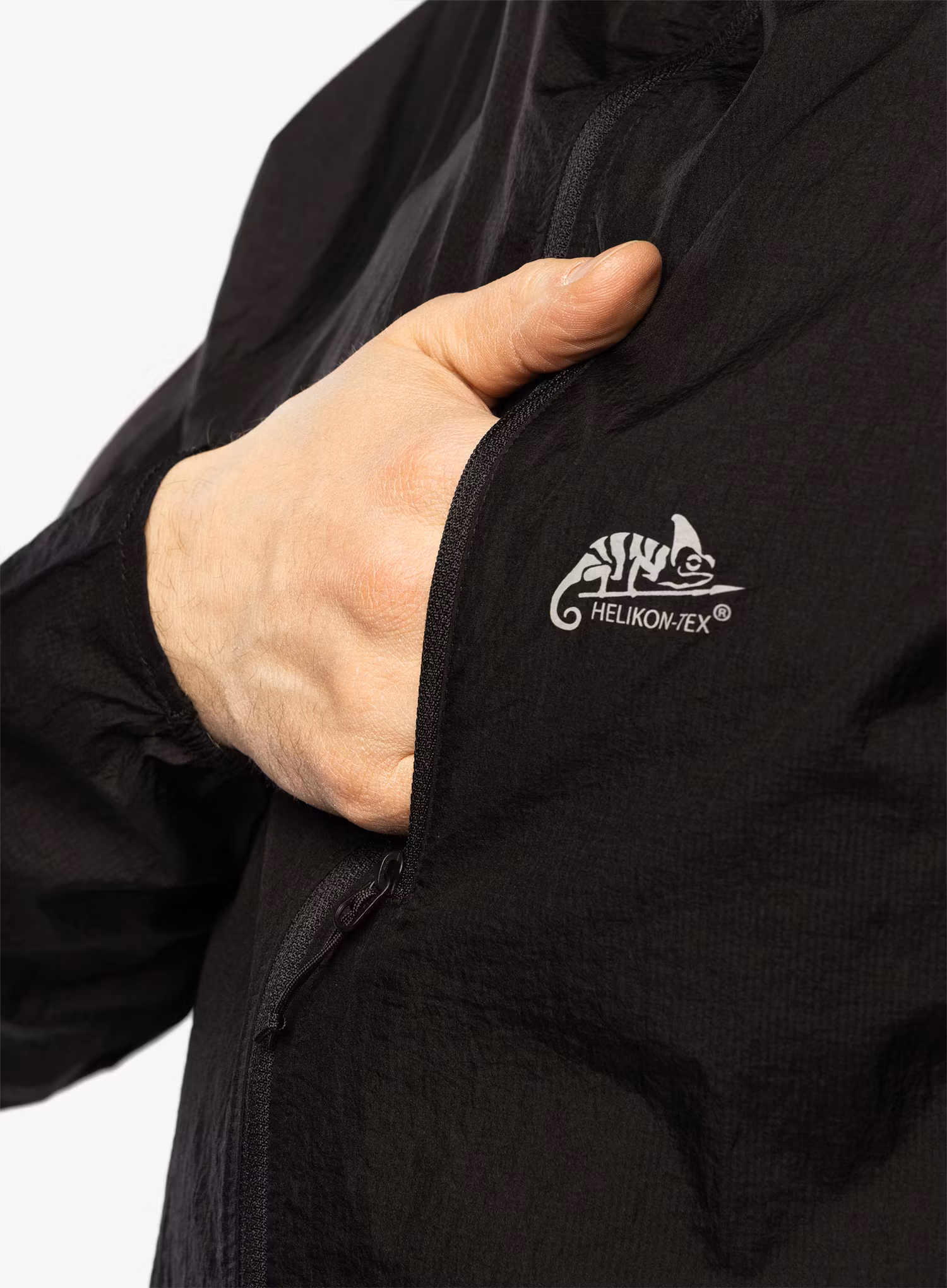 Větrovka Helikon-Tex Tramontane Wind Jacket WindPack - black