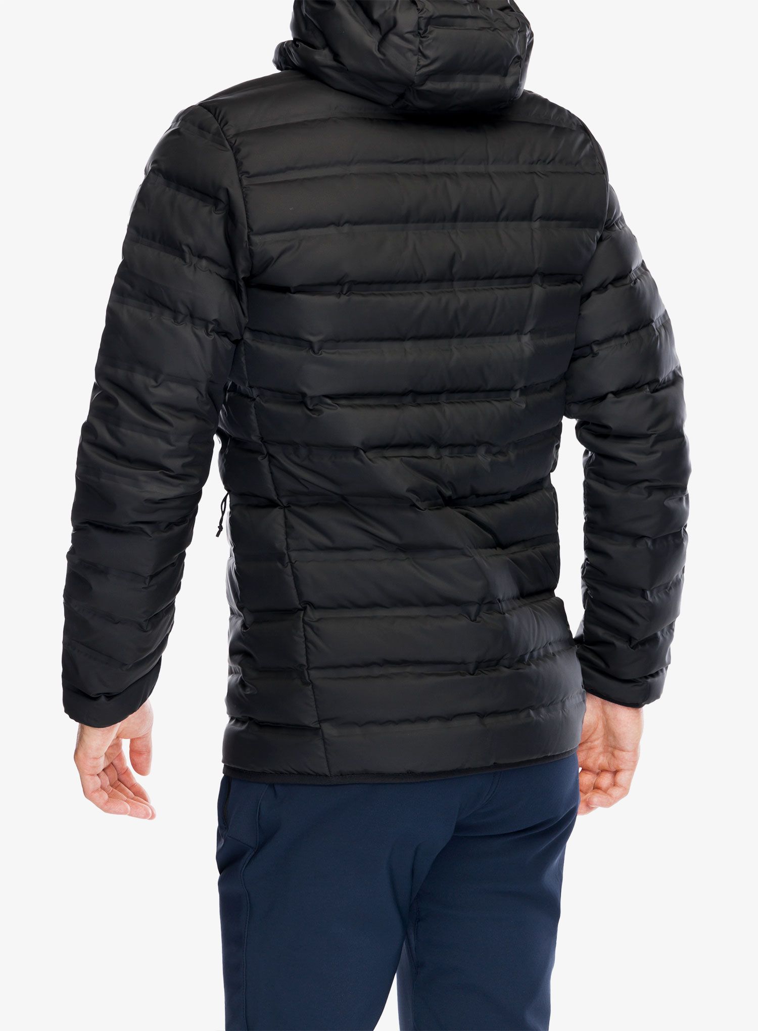 Péřová bunda Columbia Lake 22 Down Hooded Jacket - black