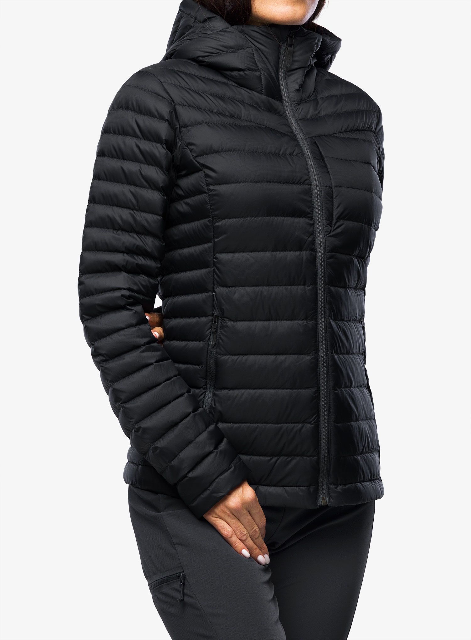 Dámská péřová bunda Black Diamond Access Down Hoody - black