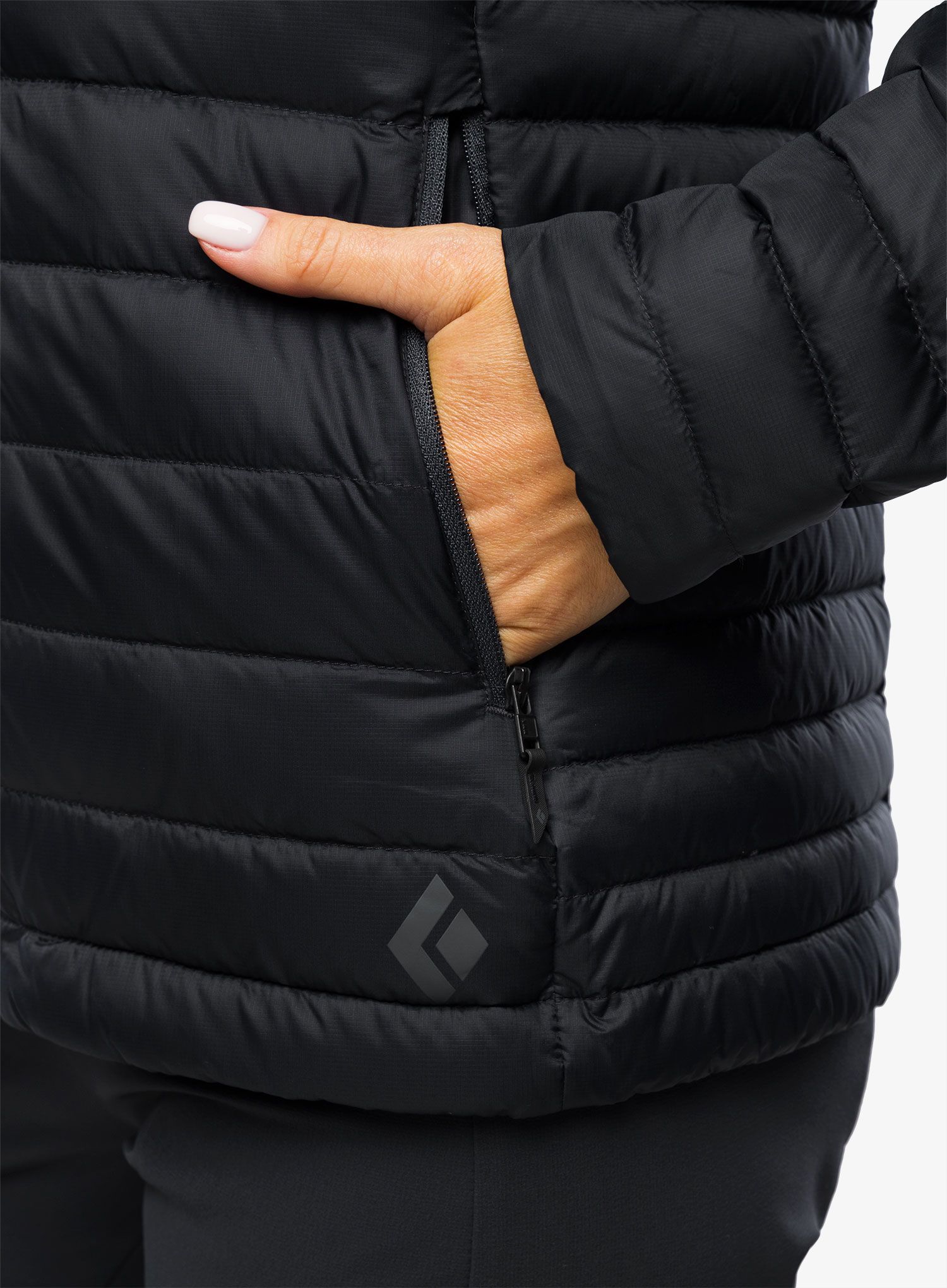 Dámská péřová bunda Black Diamond Access Down Hoody - black