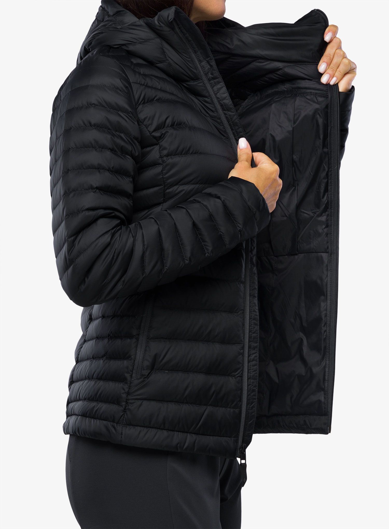 Dámská péřová bunda Black Diamond Access Down Hoody - black