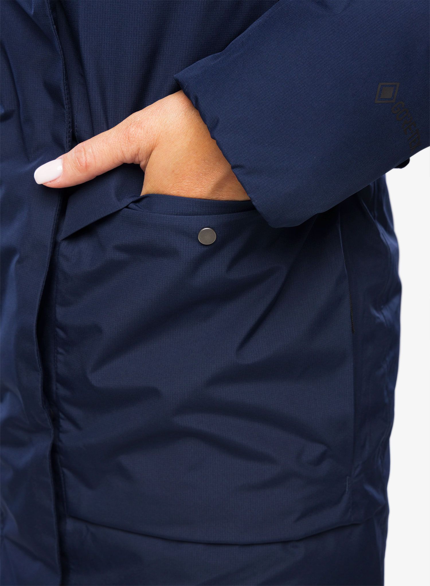 Dámská péřová bunda The North Face Arctic Parka GTX - summit navy