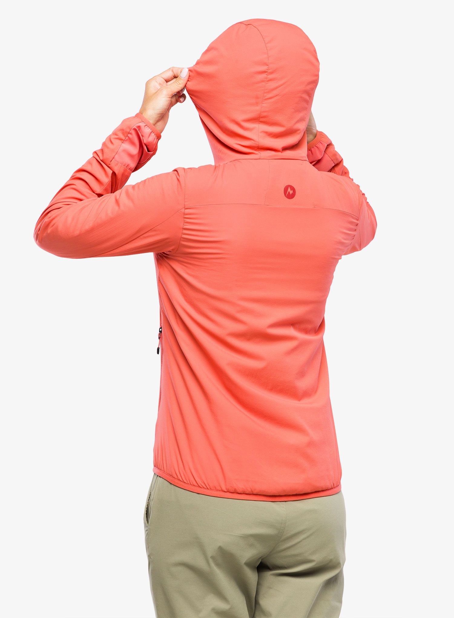 Softshellová bunda dámská Marmot Alt HB Hoody - grapefruit