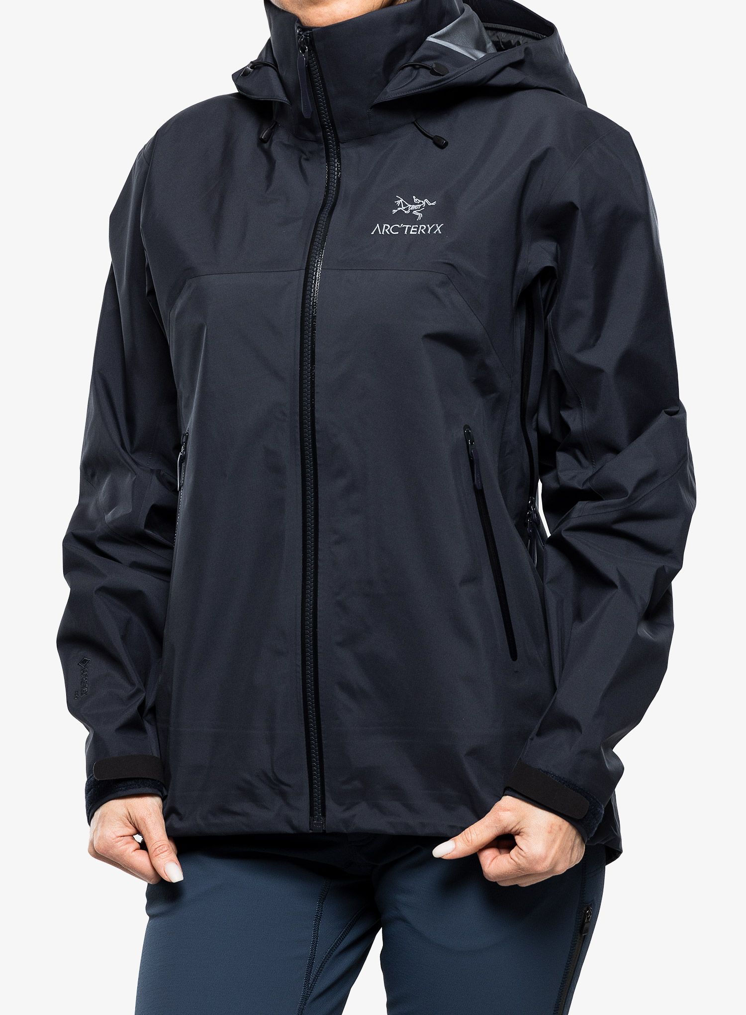 Dámská nepromokavá bunda s membránou Arcteryx Beta AR Jacket - black sapphire