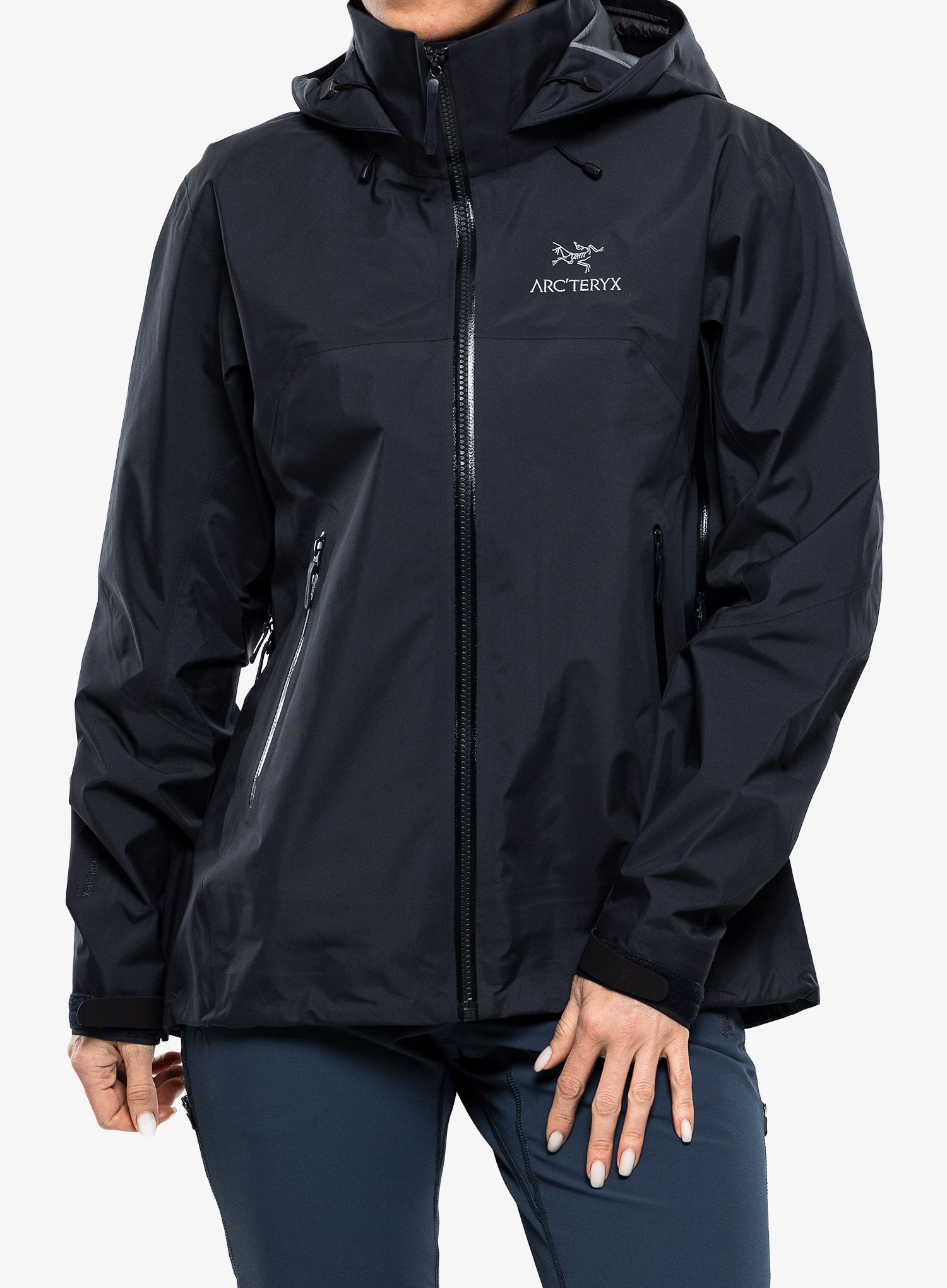 Dámská nepromokavá bunda s membránou Arcteryx Beta AR Jacket - black sapphire