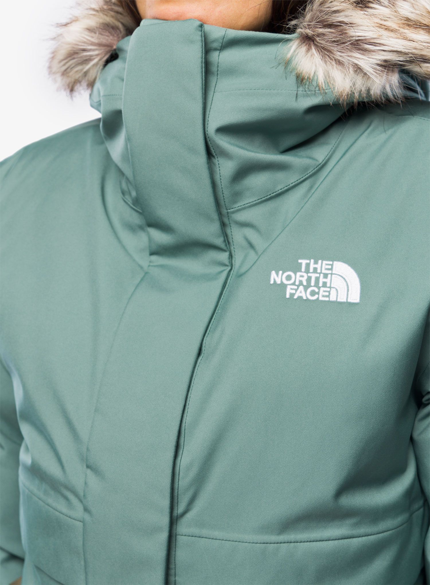 Dámská zimní bunda The North Face Arctic Bomber - dark sage