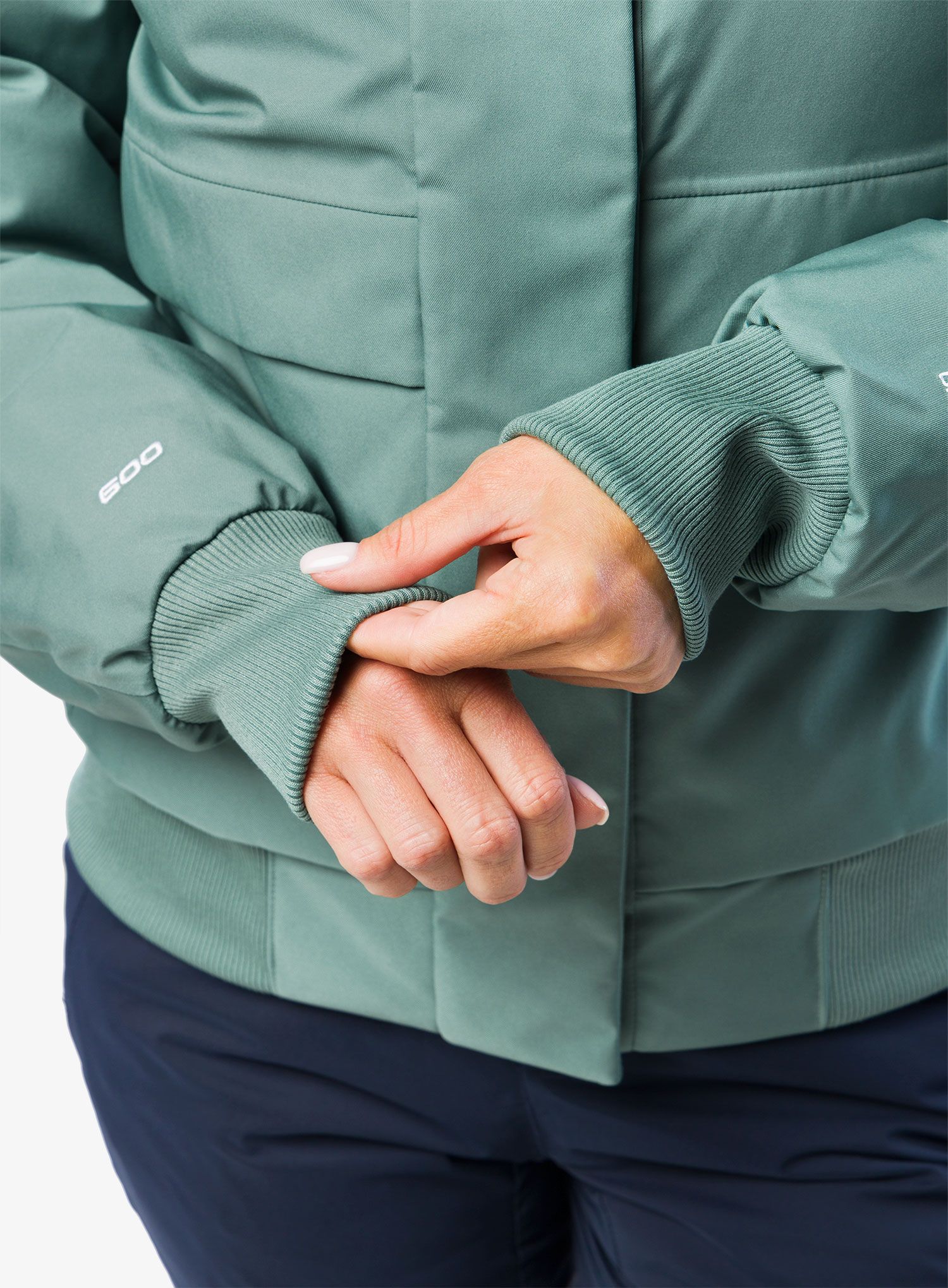 Dámská zimní bunda The North Face Arctic Bomber - dark sage