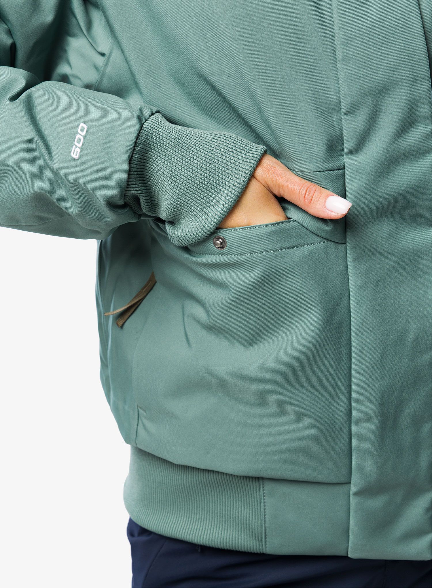 Dámská zimní bunda The North Face Arctic Bomber - dark sage