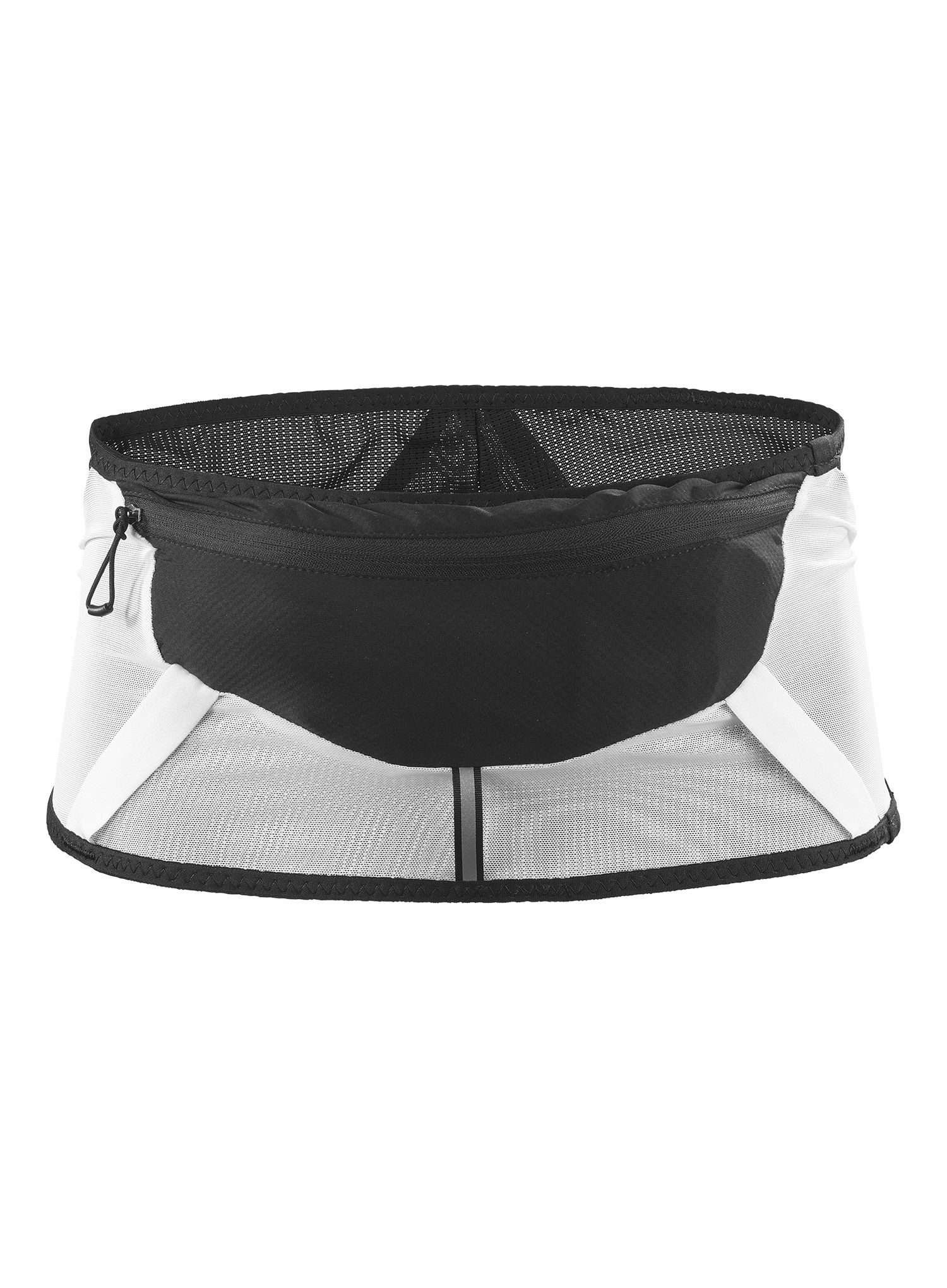 Běžecký opasek Salomon Adv Skin Belt Race Flag - black/white
